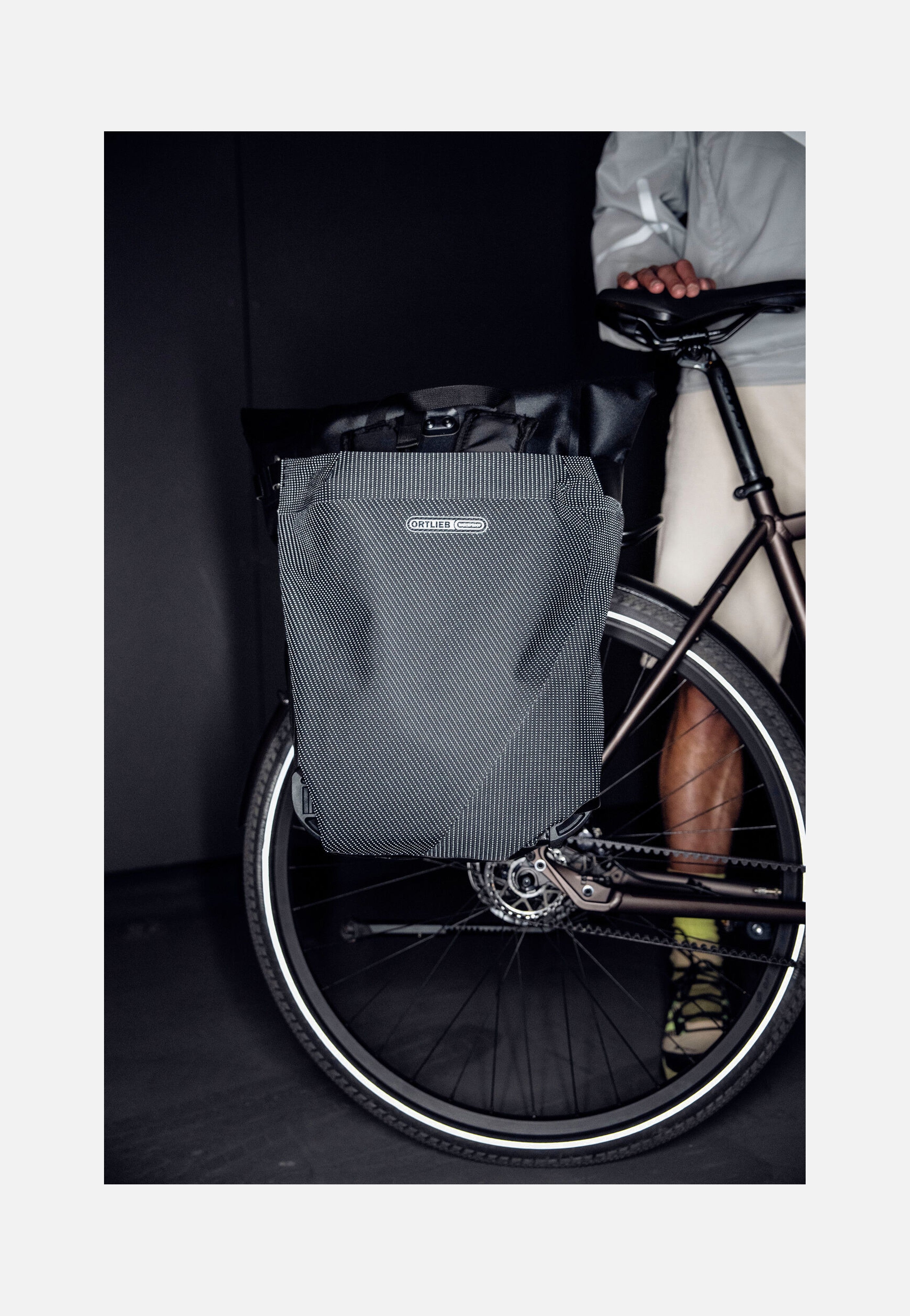 ORTLIEB Vario PS High Visibility Schwarz Bag