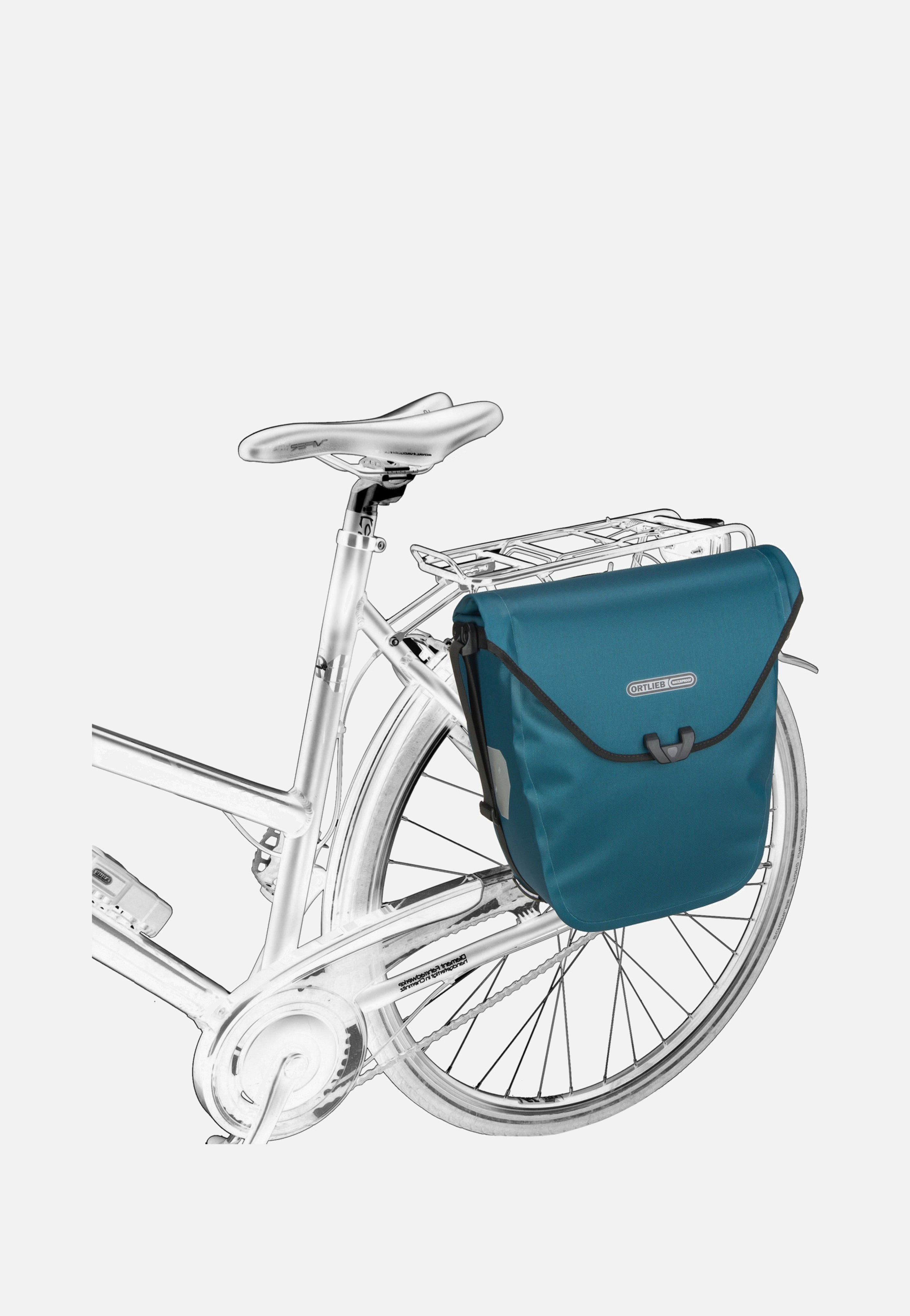 ORTLIEB Velo-Shopper QL2.1 Petrol Fahrradtasche