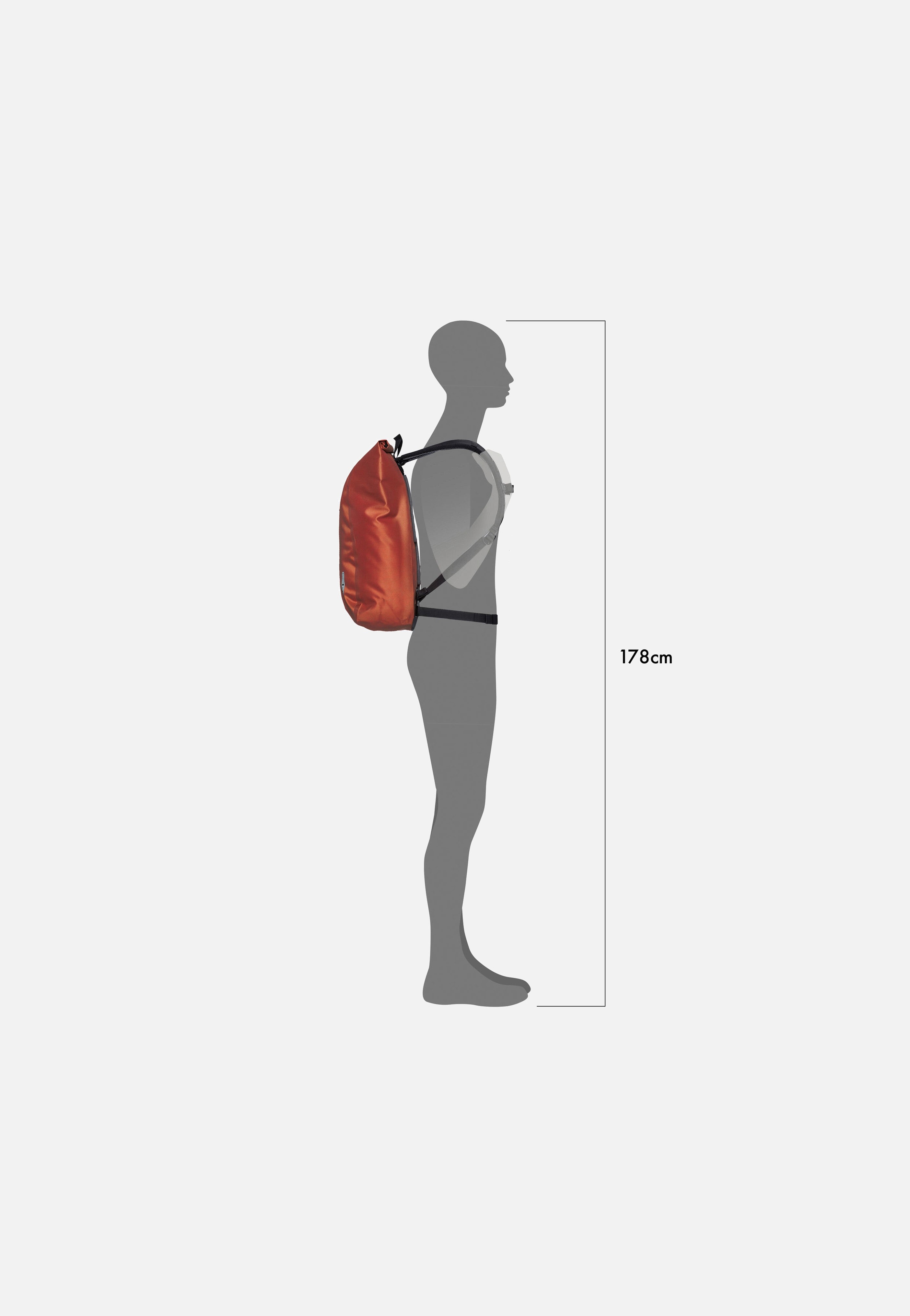 ORTLIEB Velocity PS 23L Rooibos Rolltop Rucksack