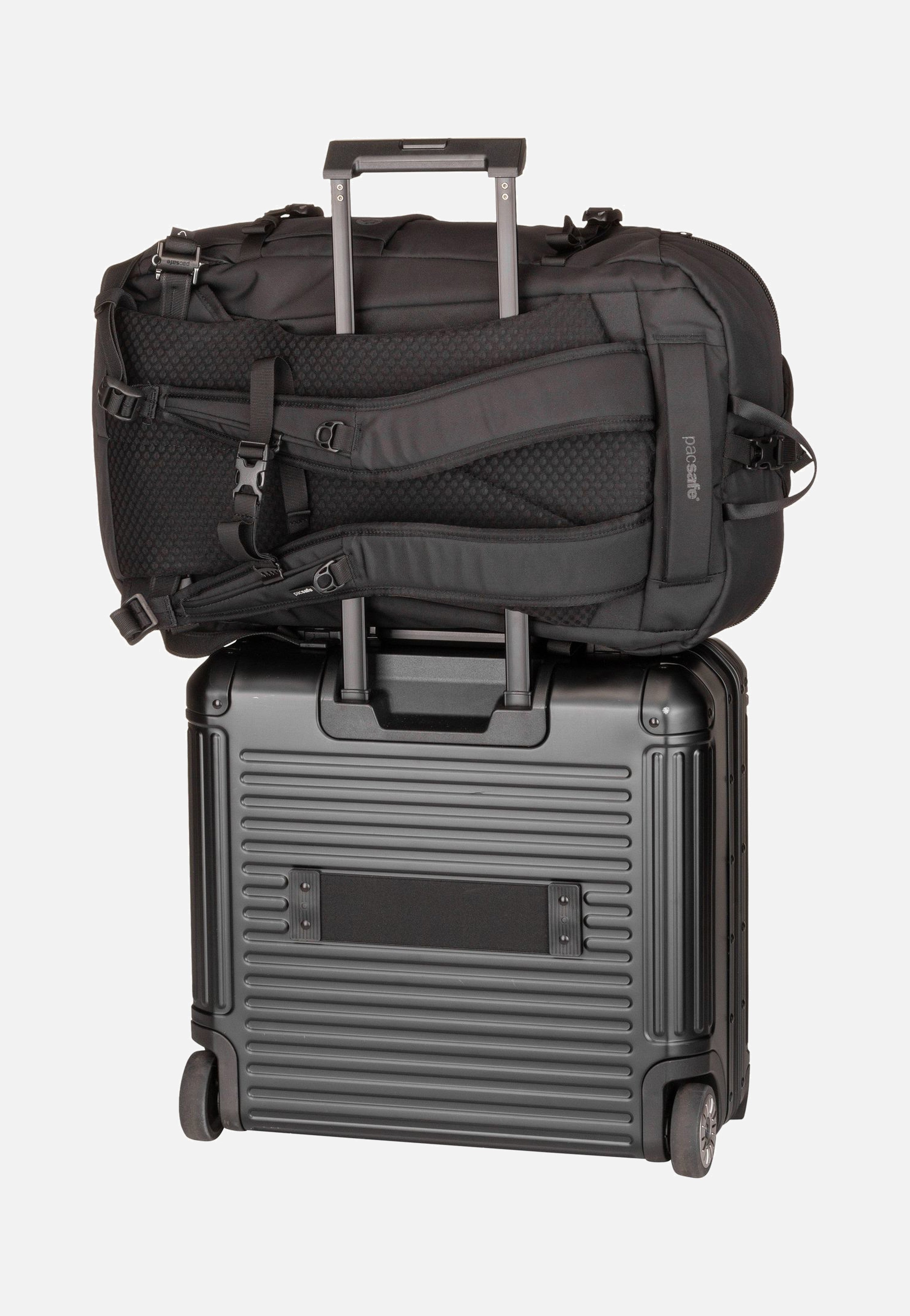 Pacsafe EXP45 Carry-On Travel Black Travel Rucksack