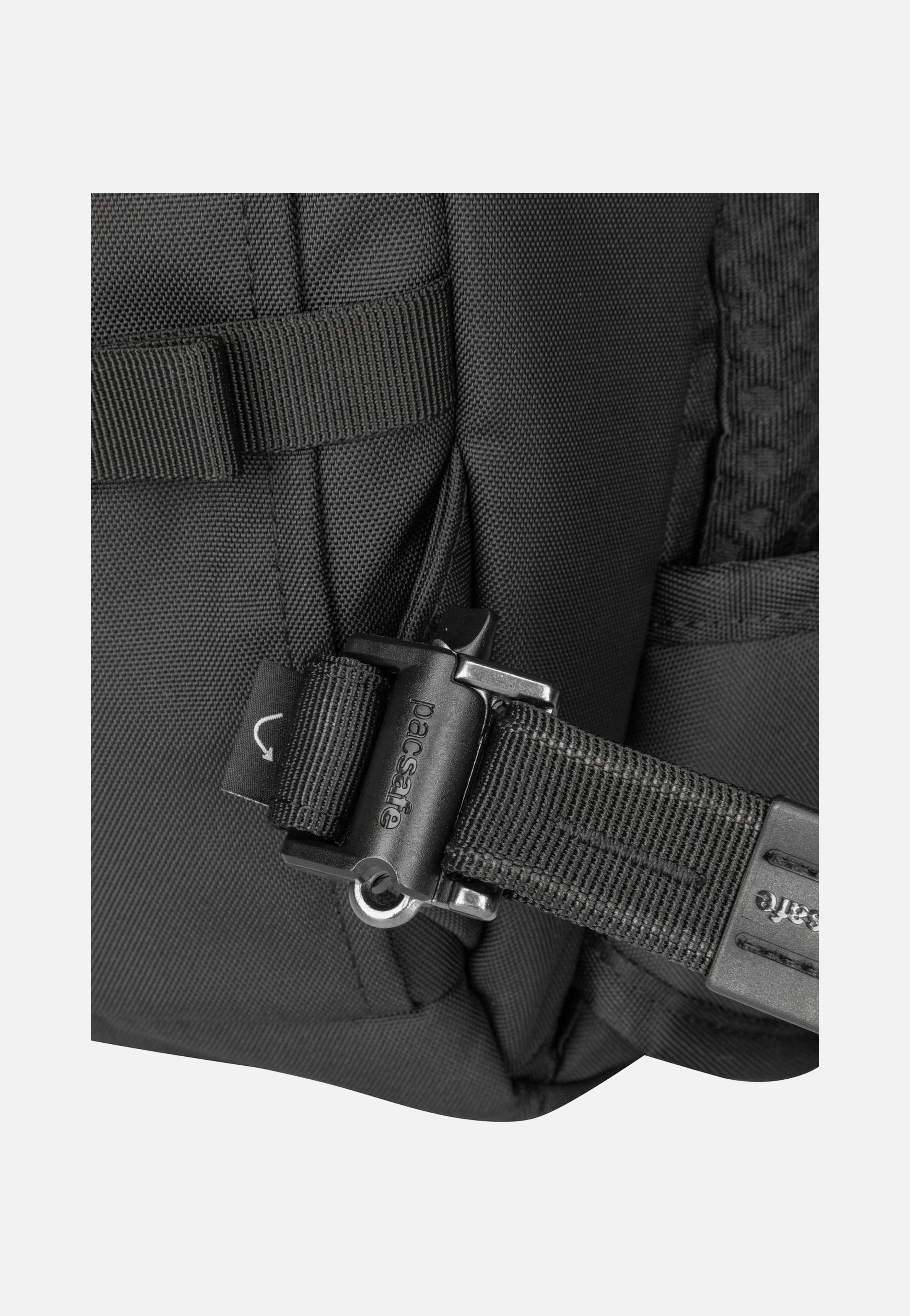 Pacsafe EXP45 Carry-On Travel Black Travel Rucksack