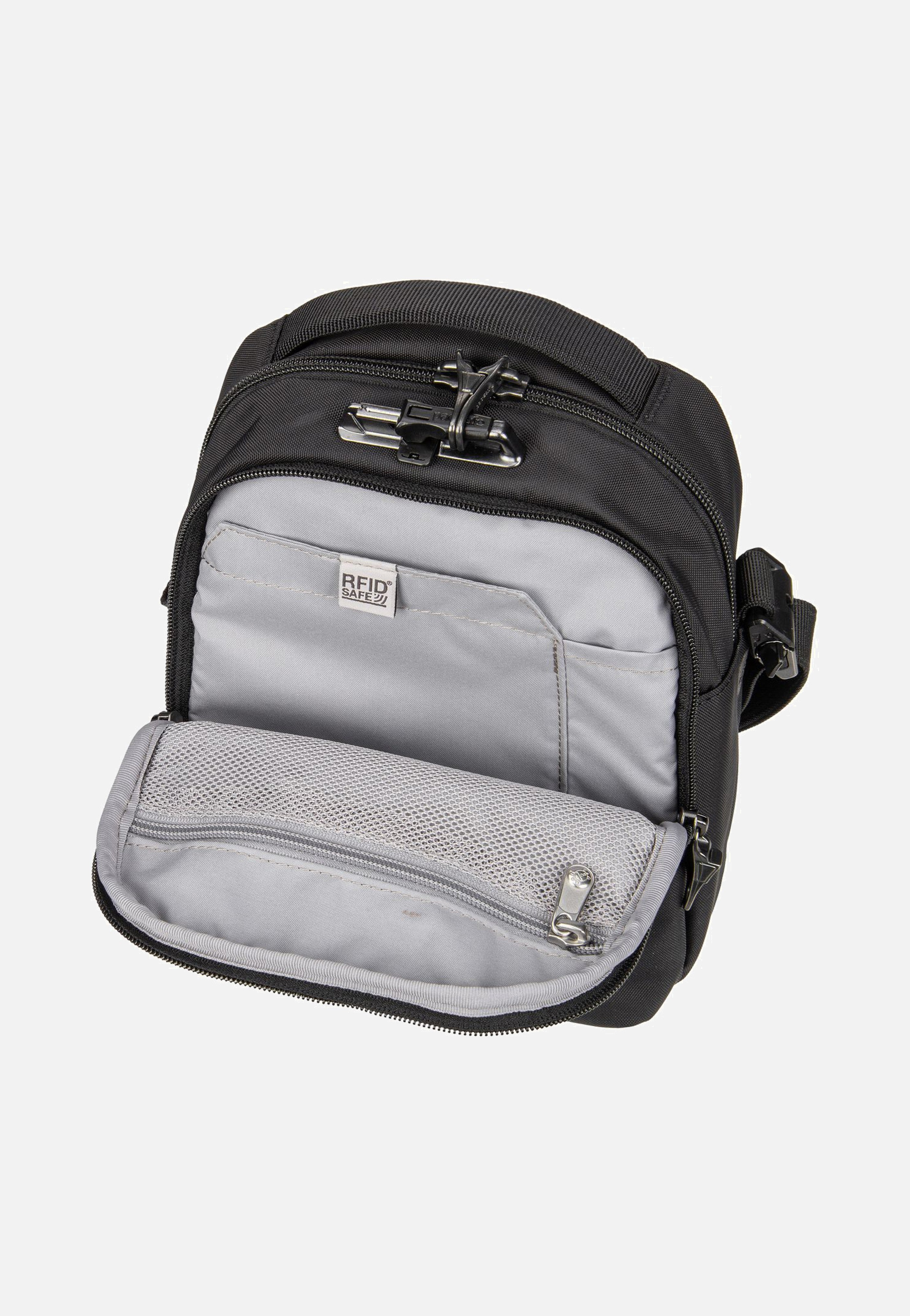Pacsafe V Companion CB Jet Black Umhängetasche