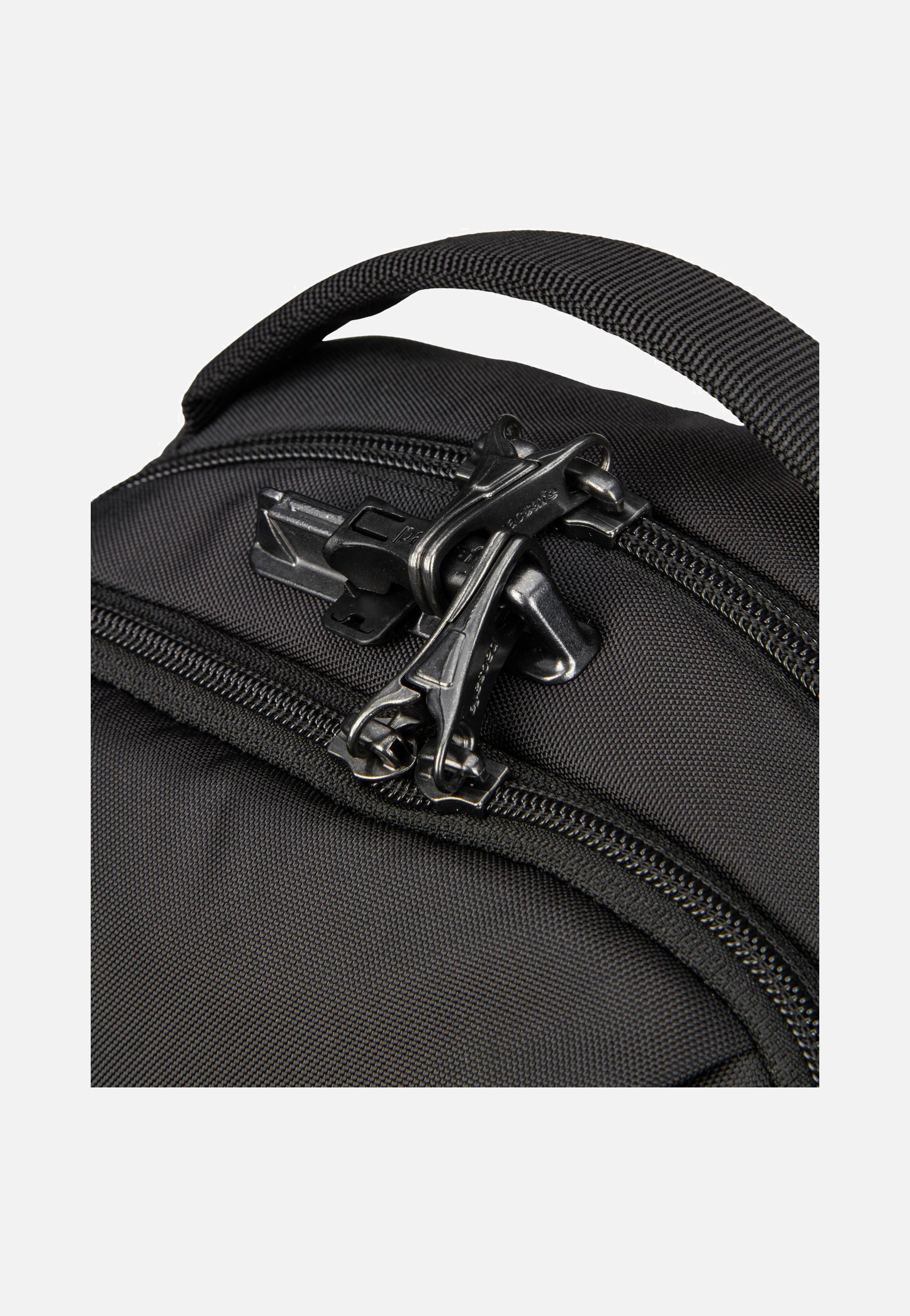 Pacsafe V Tour CB Jet Black Umhängetasche