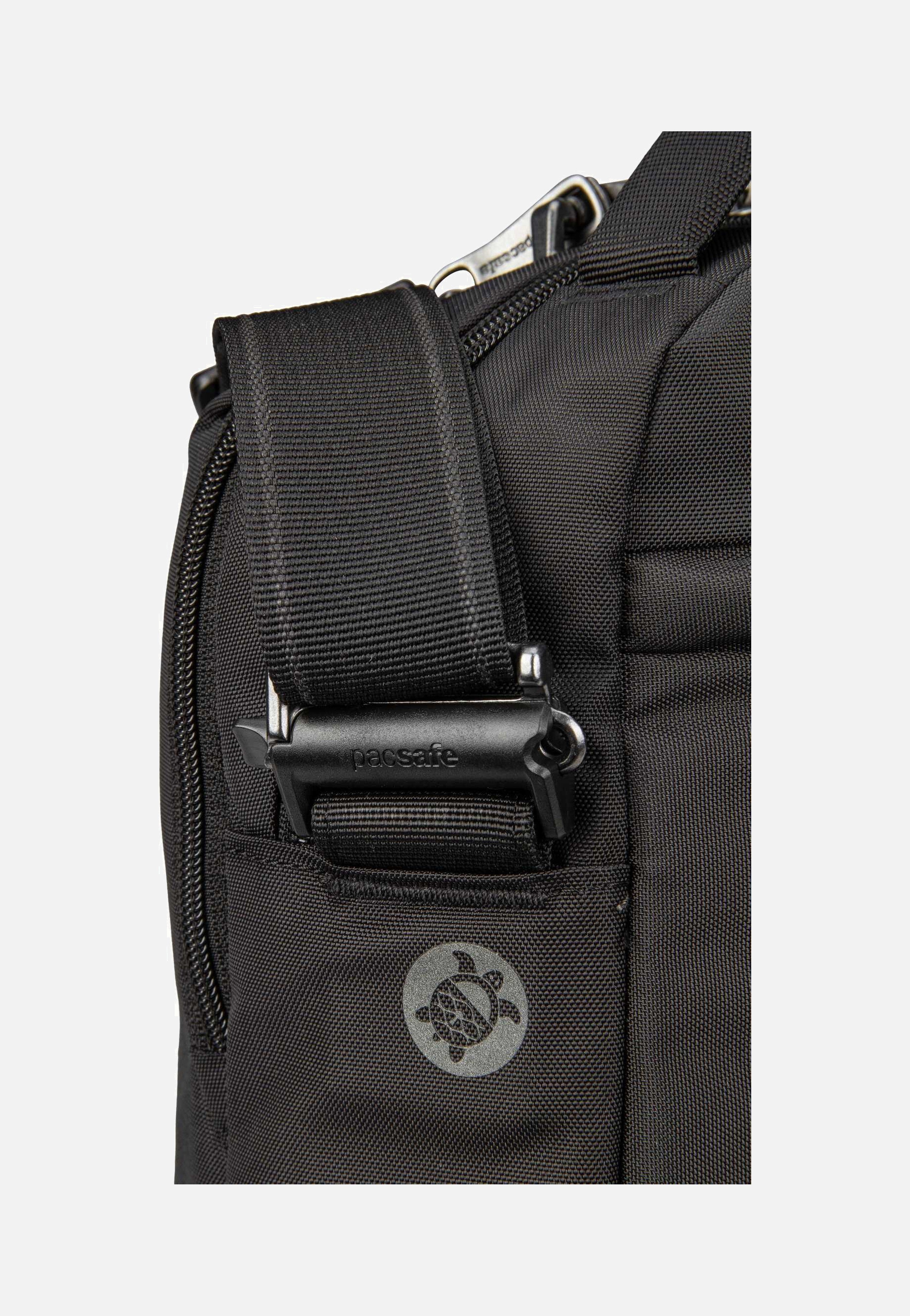 Pacsafe V Tour CB Jet Black Umhängetasche