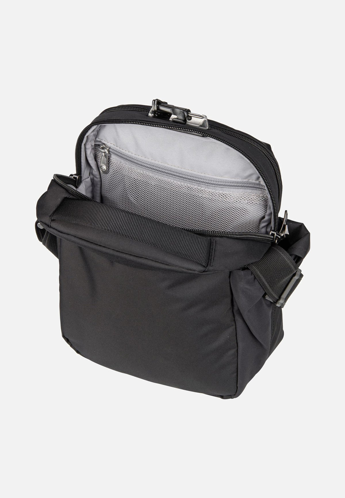 Pacsafe V Tour CB Jet Black Umhängetasche