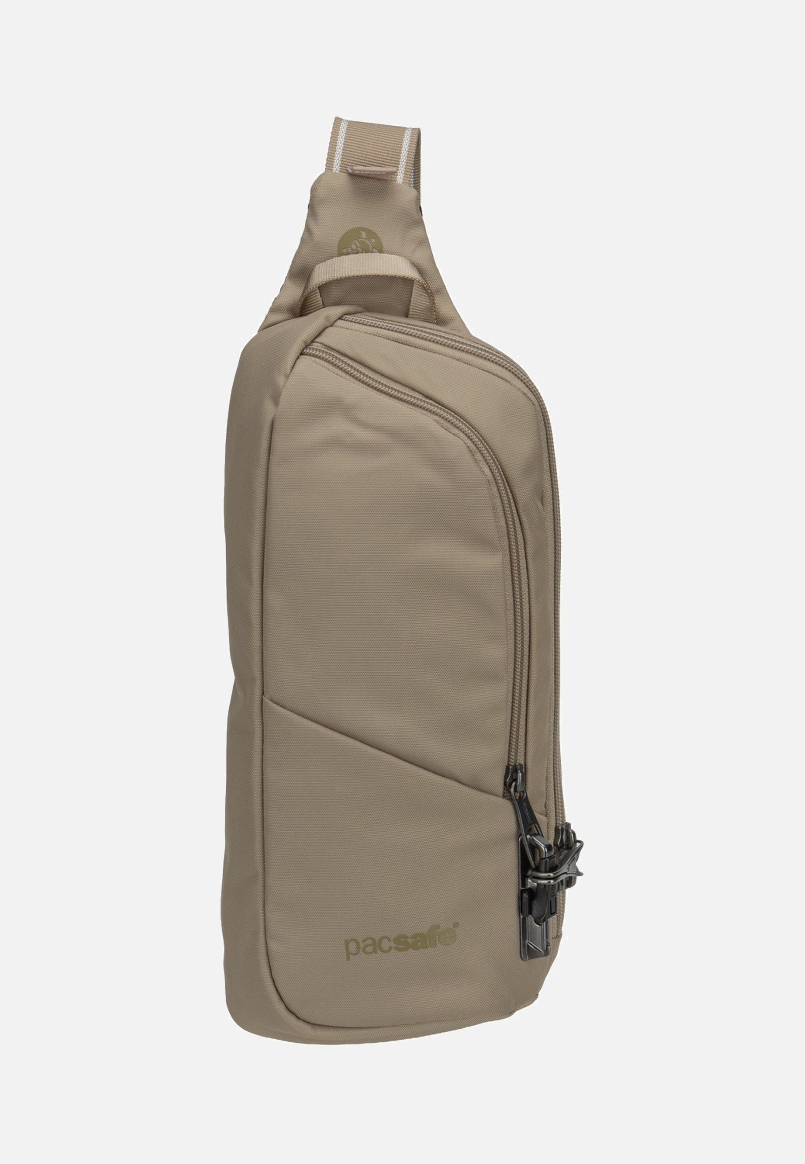 Pacsafe V Action Beige Sling Bag