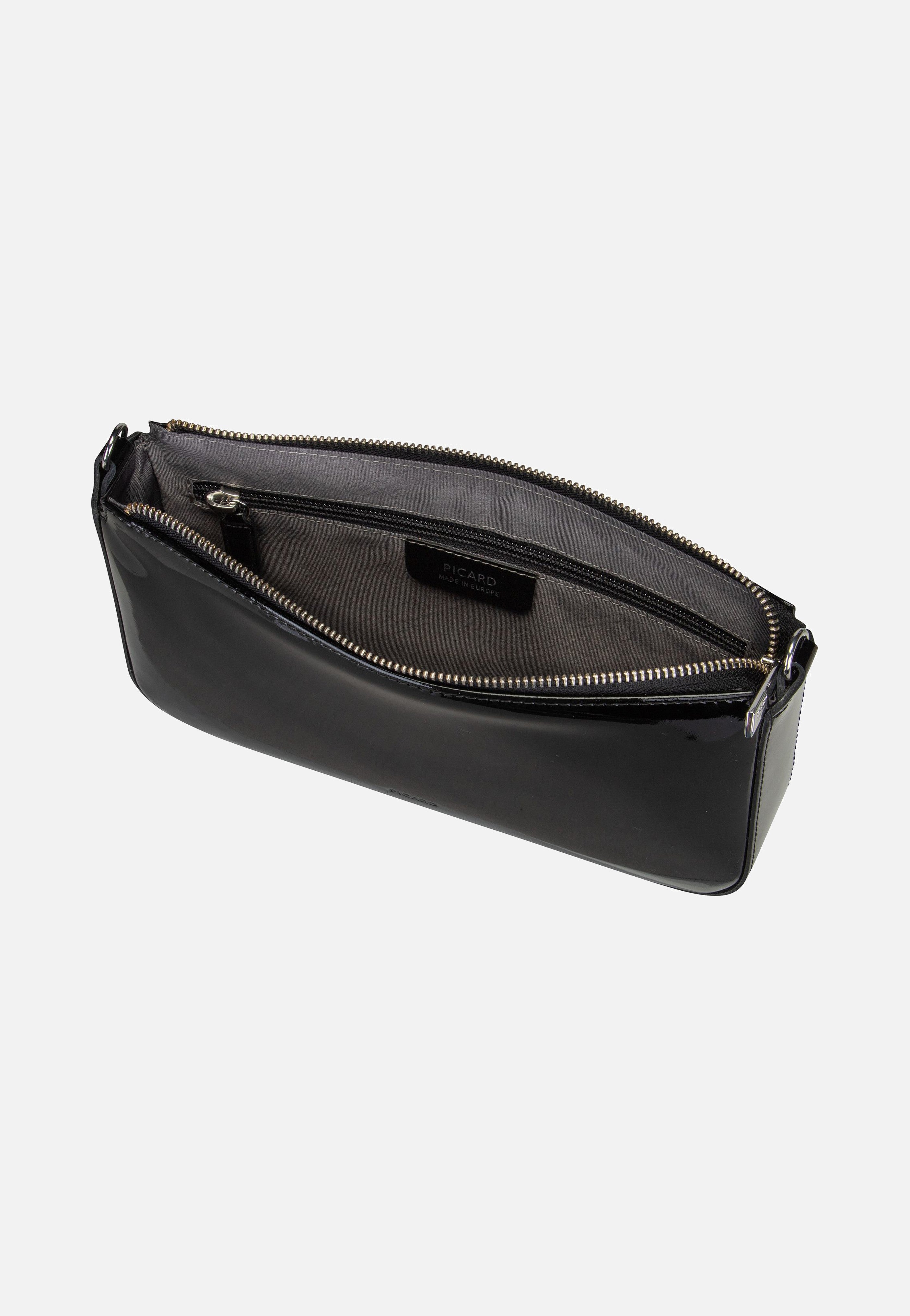 Picard Auguri 5528 Schwarz/Lack Evening Bag
