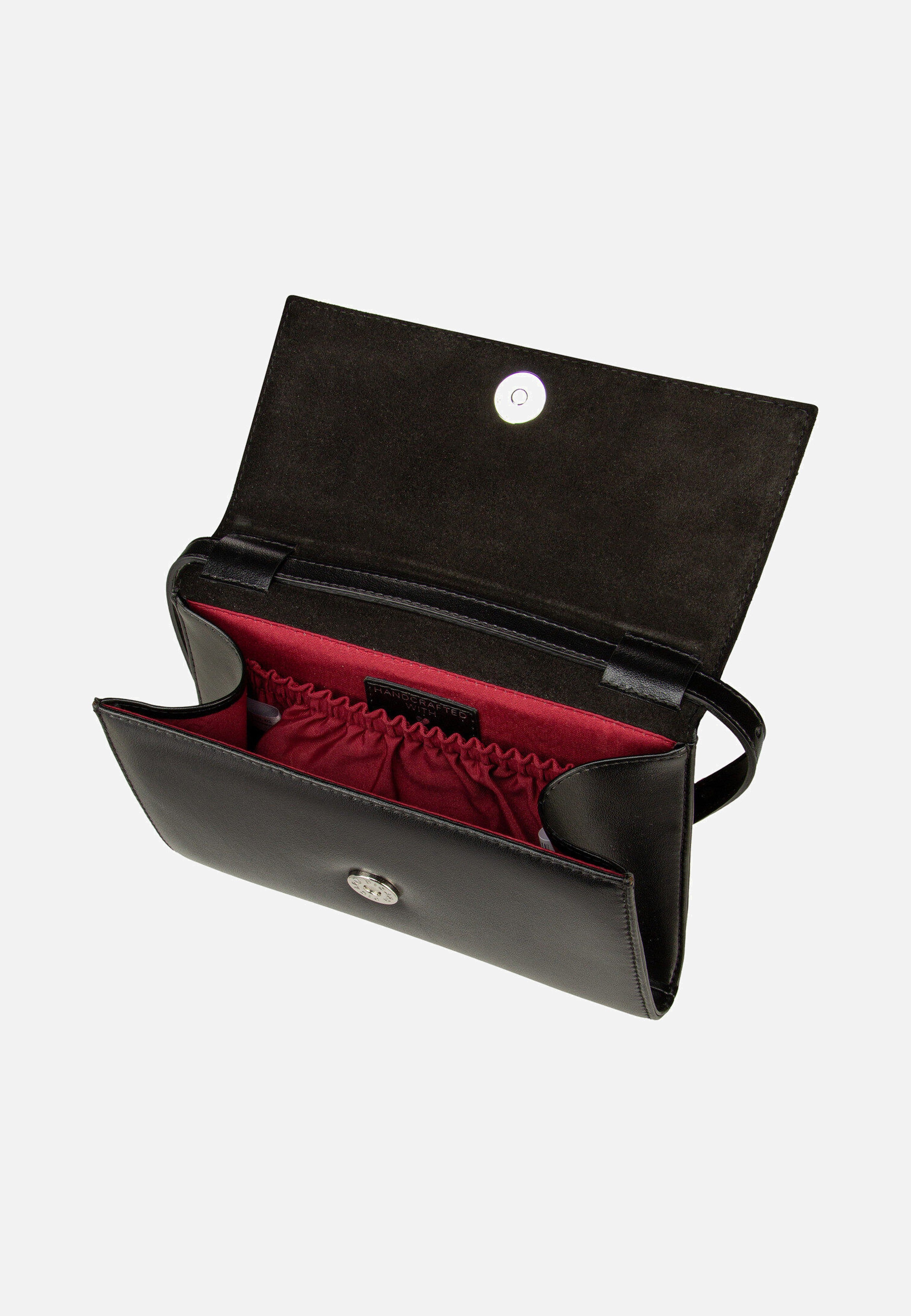 Picard Auguri Schwarz Clutch