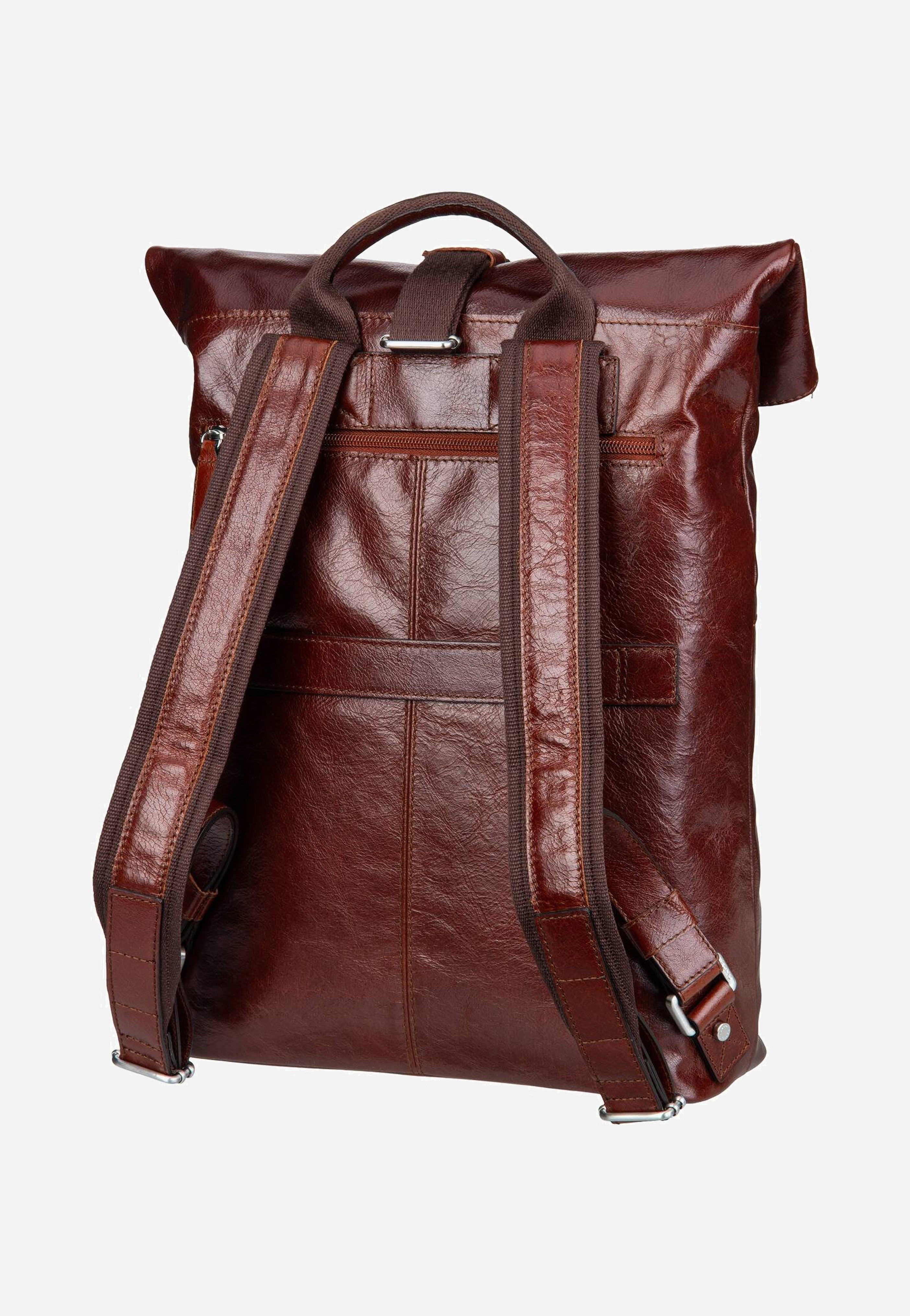 Picard Buddy 5667 Cognac Rolltop Rucksack