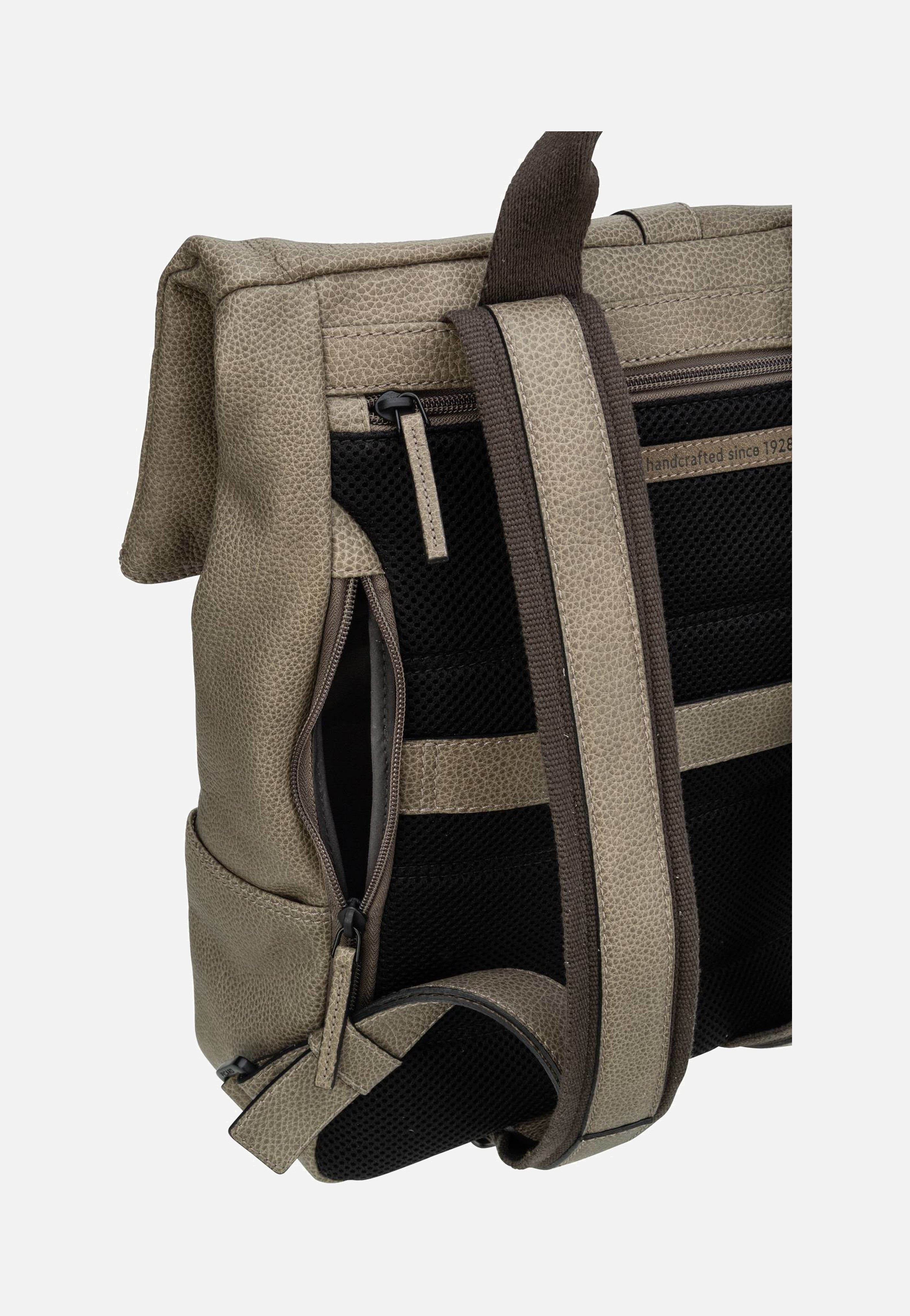Picard Casual 5470 Taupe Rolltop Rucksack