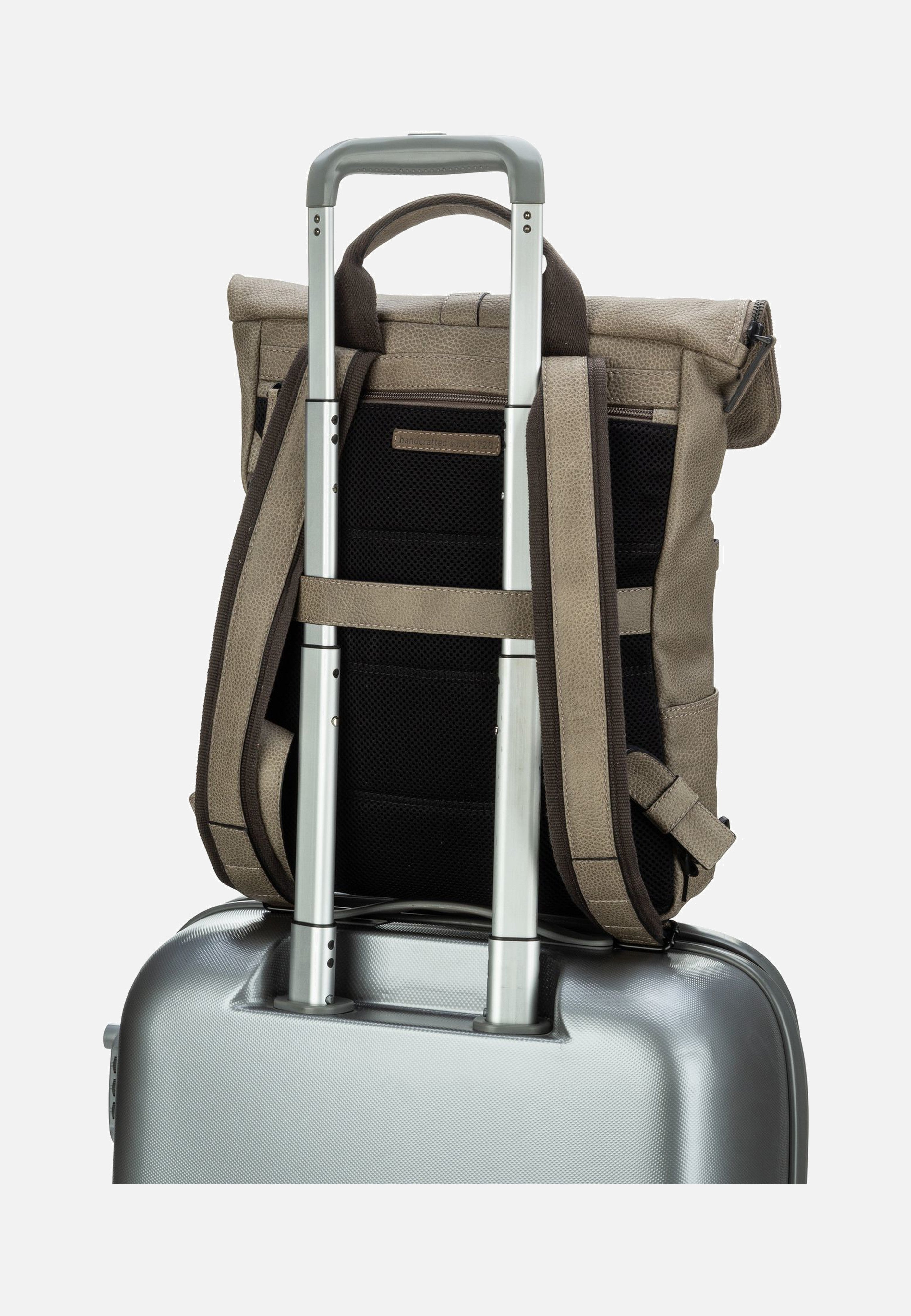 Picard Casual 5470 Taupe Rolltop Rucksack