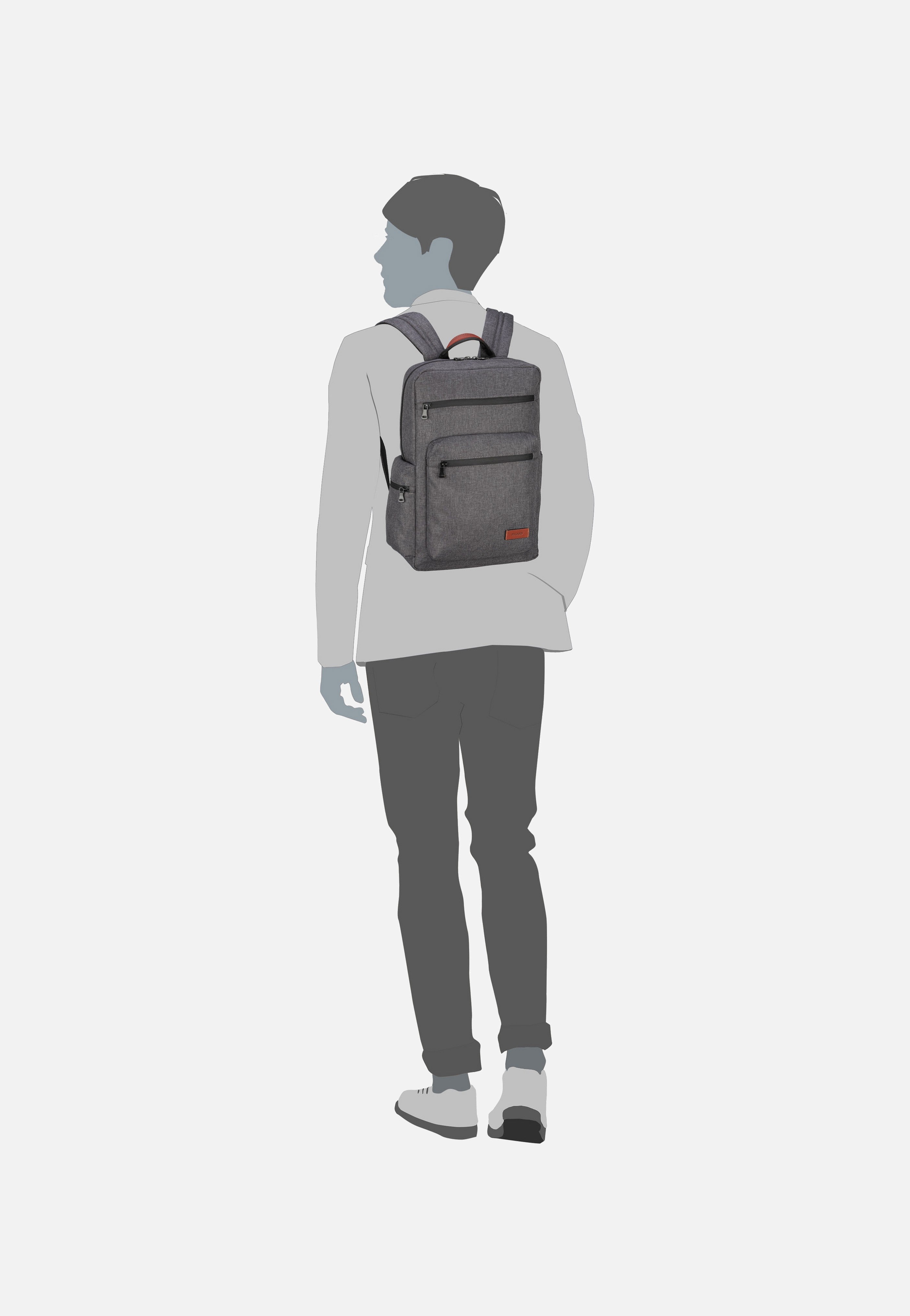 Picard Go Eco 2965 Anthrazit Rucksack