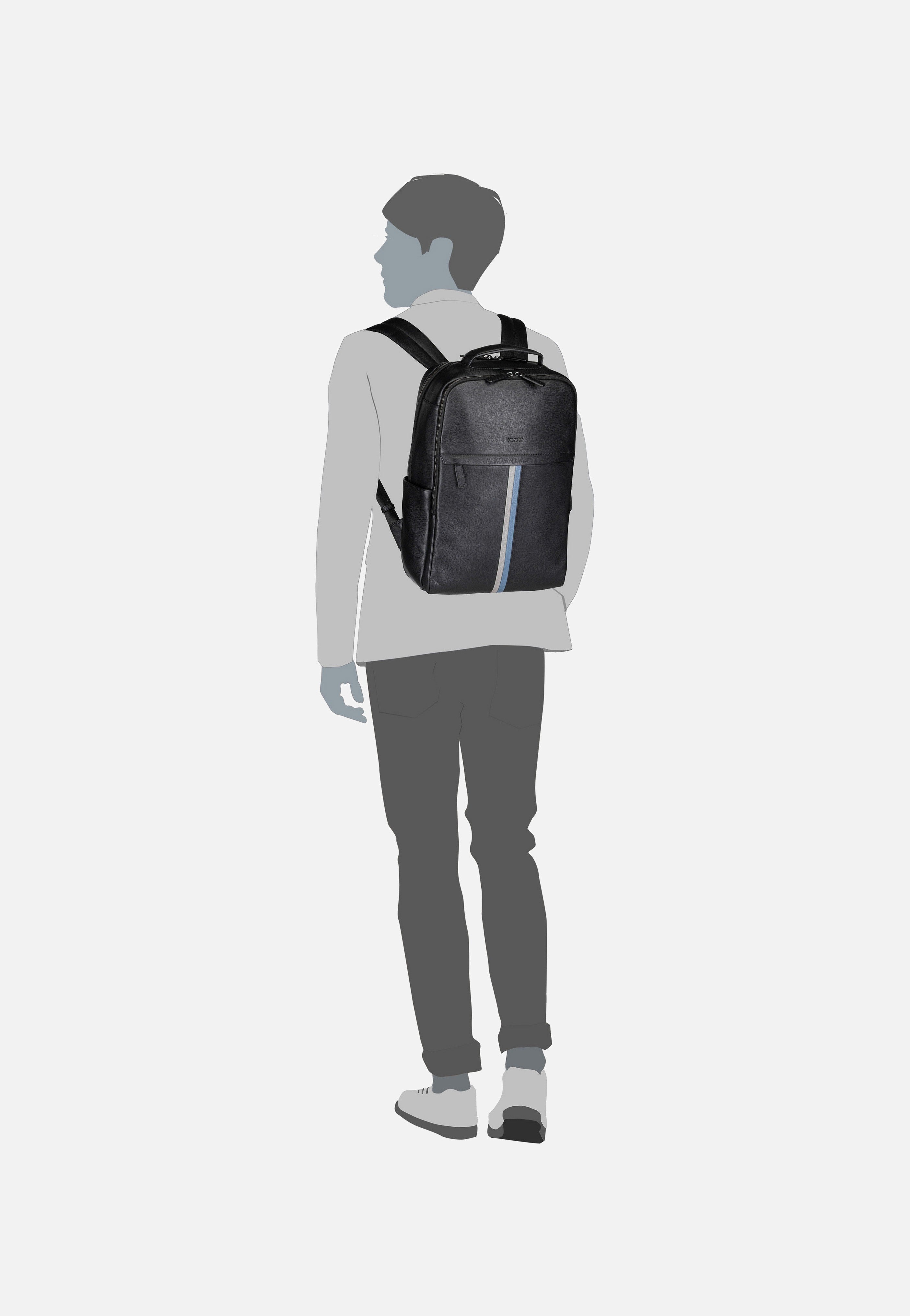 Picard Horizon 1233 Schwarz Rucksack