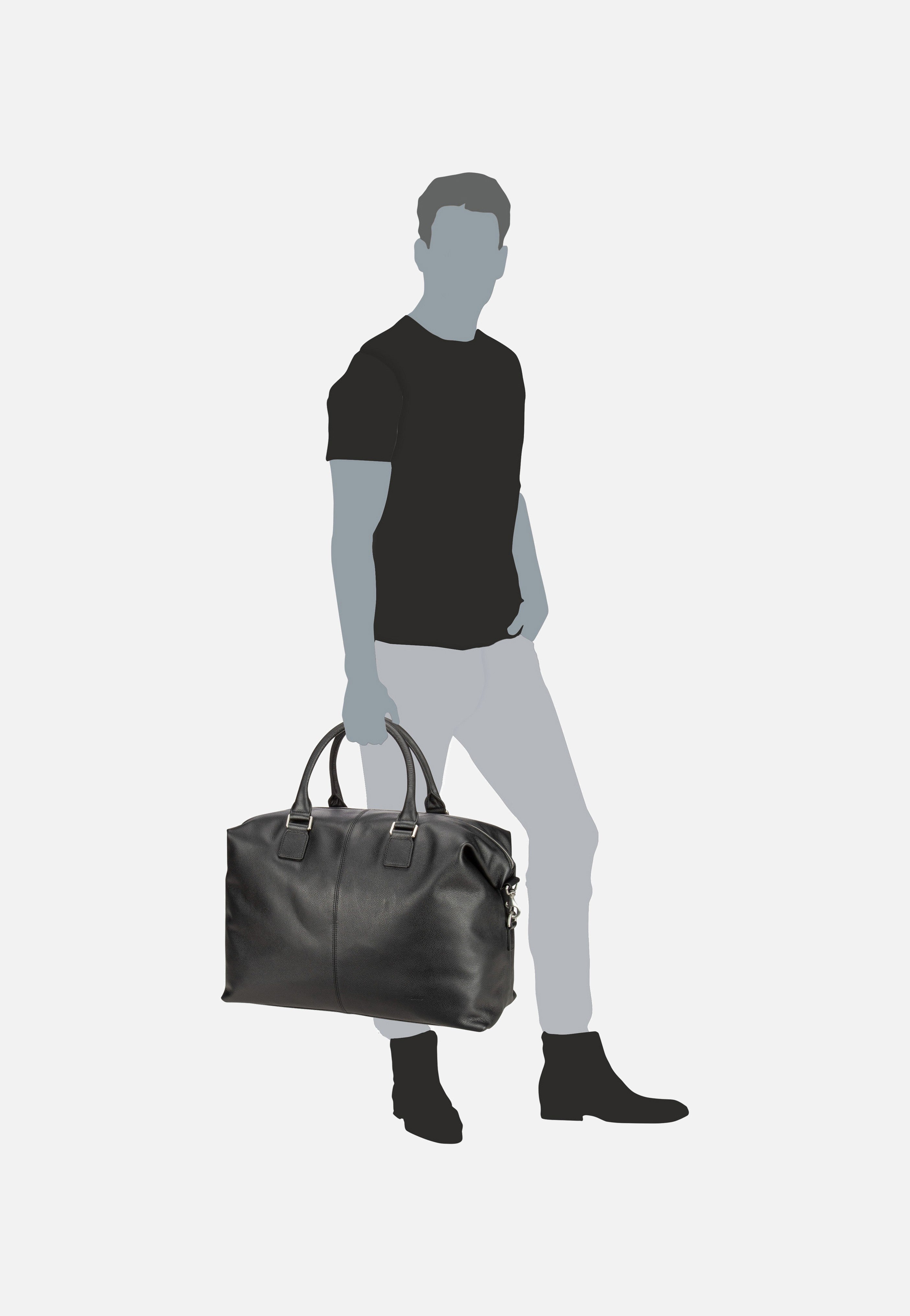 Picard Milano 7973 Schwarz Weekender