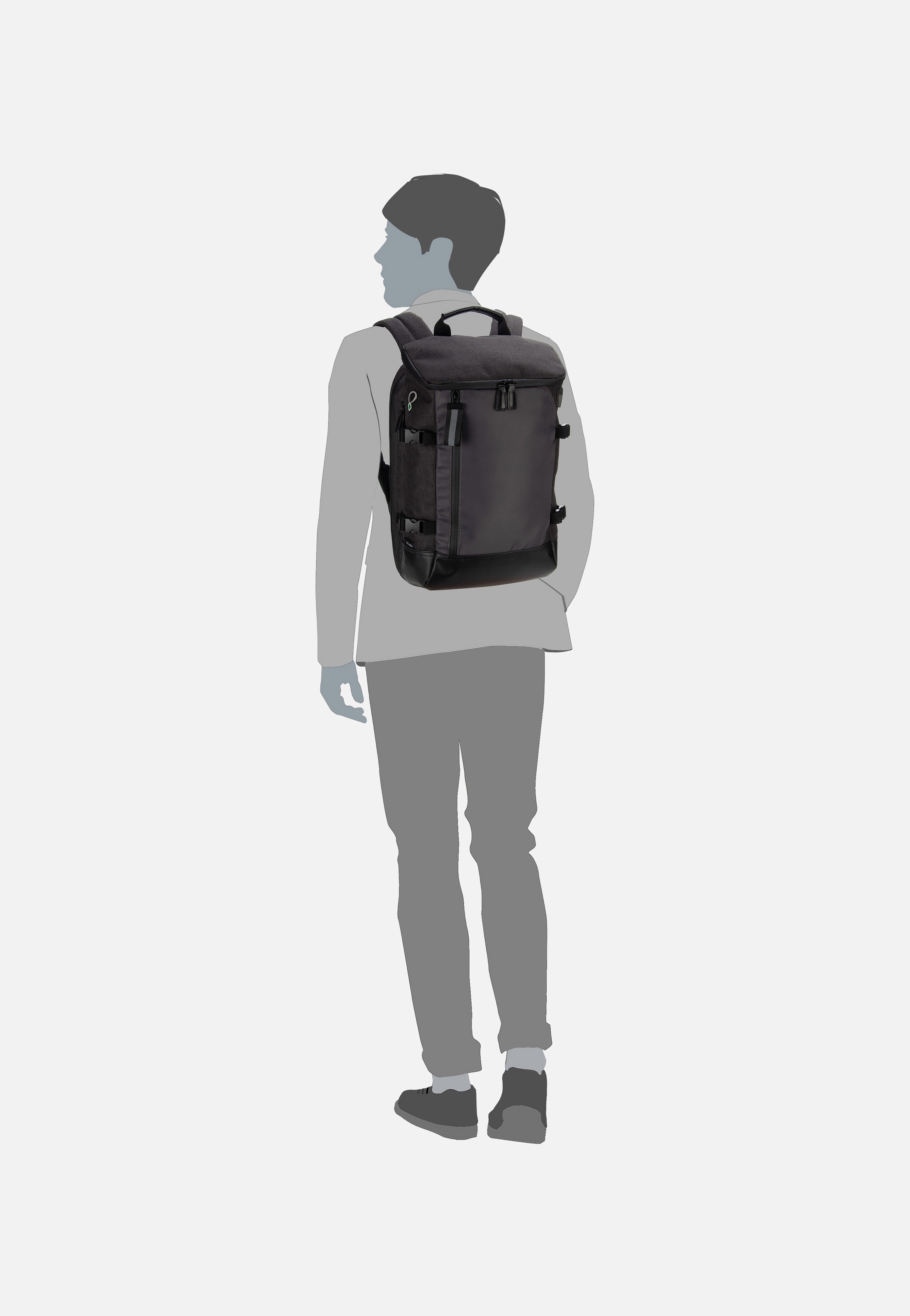 Picard Speed 2396 Schwarz Rucksack