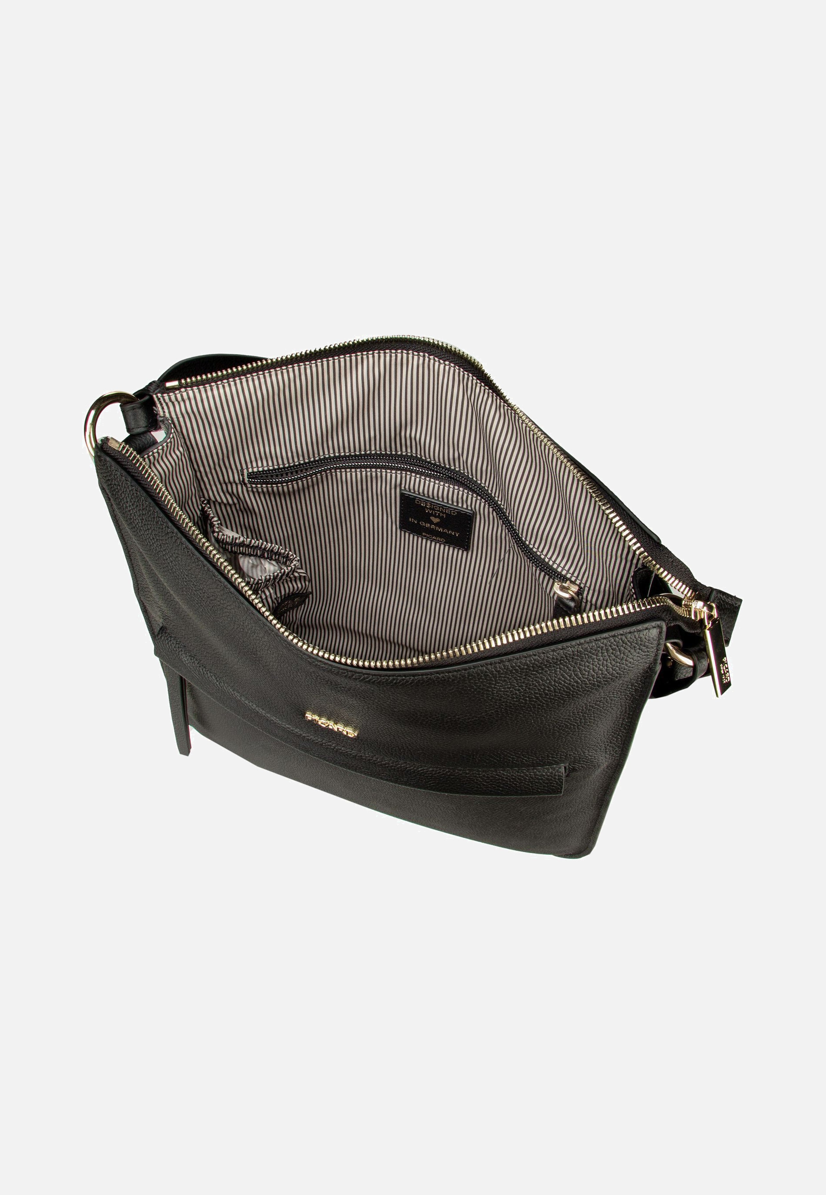 Picard Stash 7228 Schwarz Schultertasche