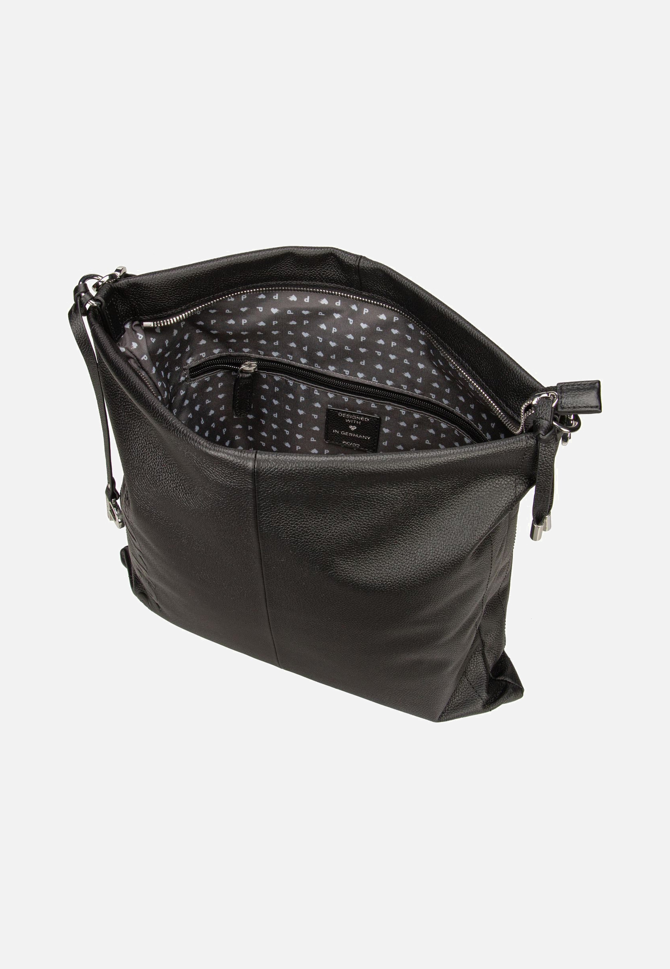 Picard Zoom 7284 Schwarz Schultertasche