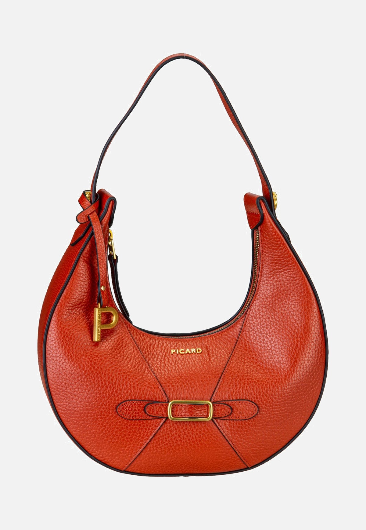 Picard Buckle Up 7369 Brick Hobo Bag