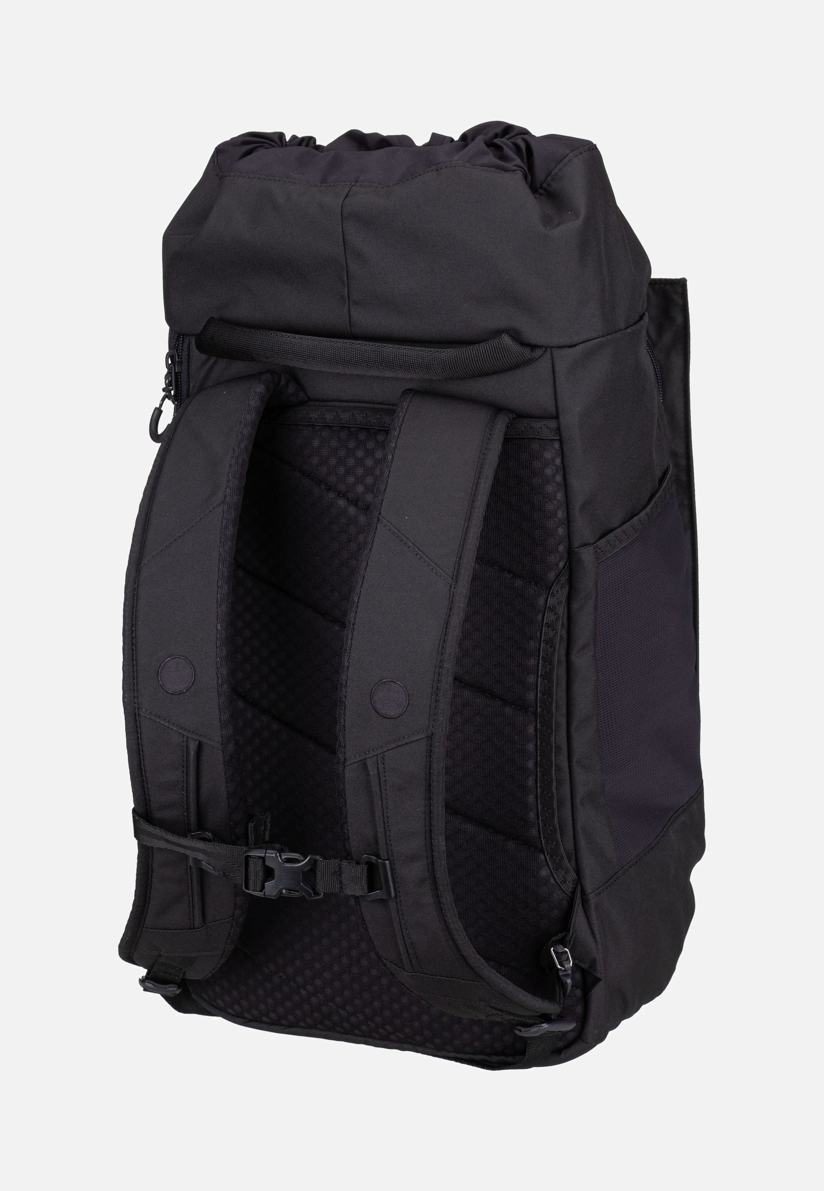 pinqponq Blok Medium Rooted Black Rucksack