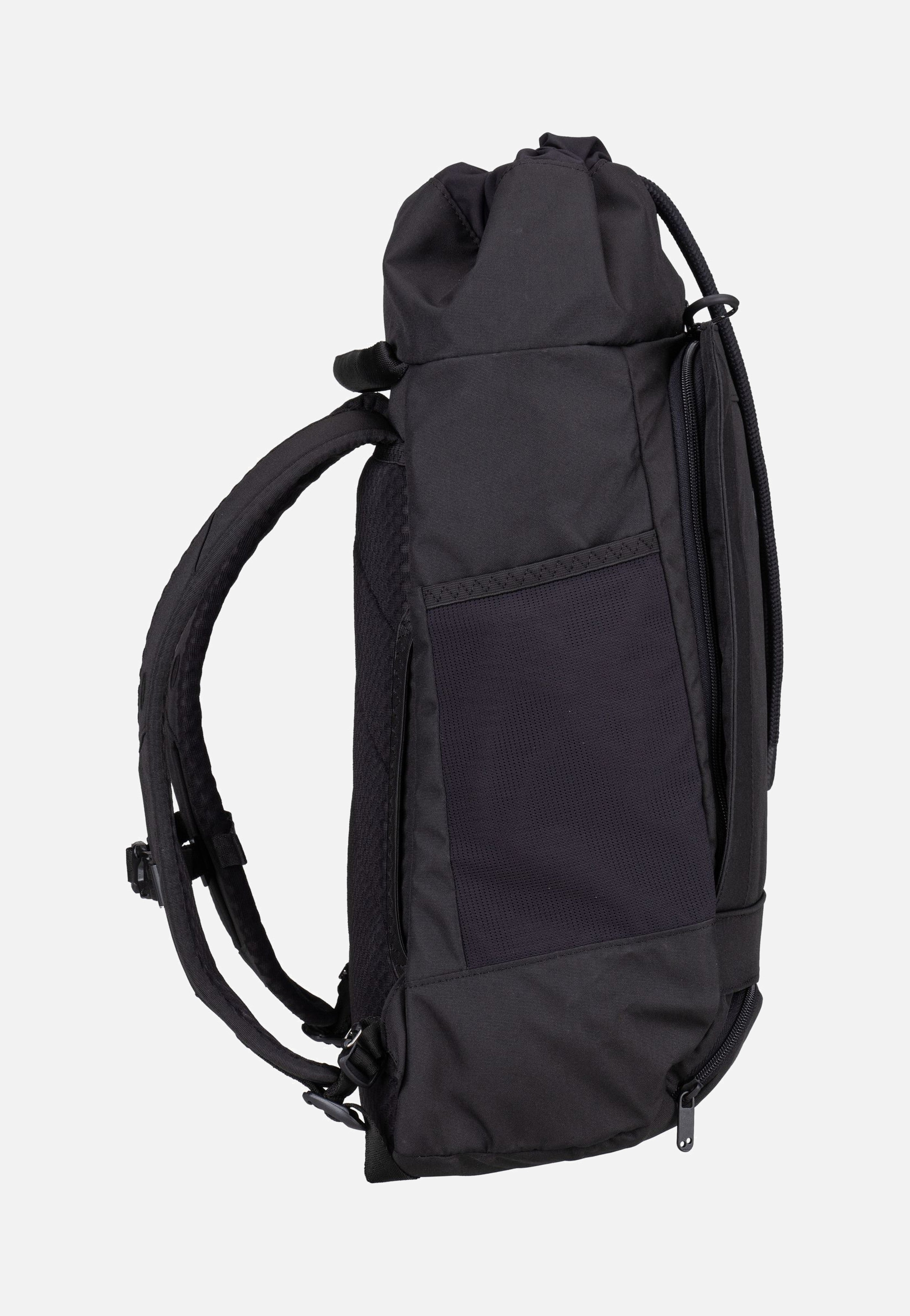 pinqponq Blok Medium Rooted Black Rucksack