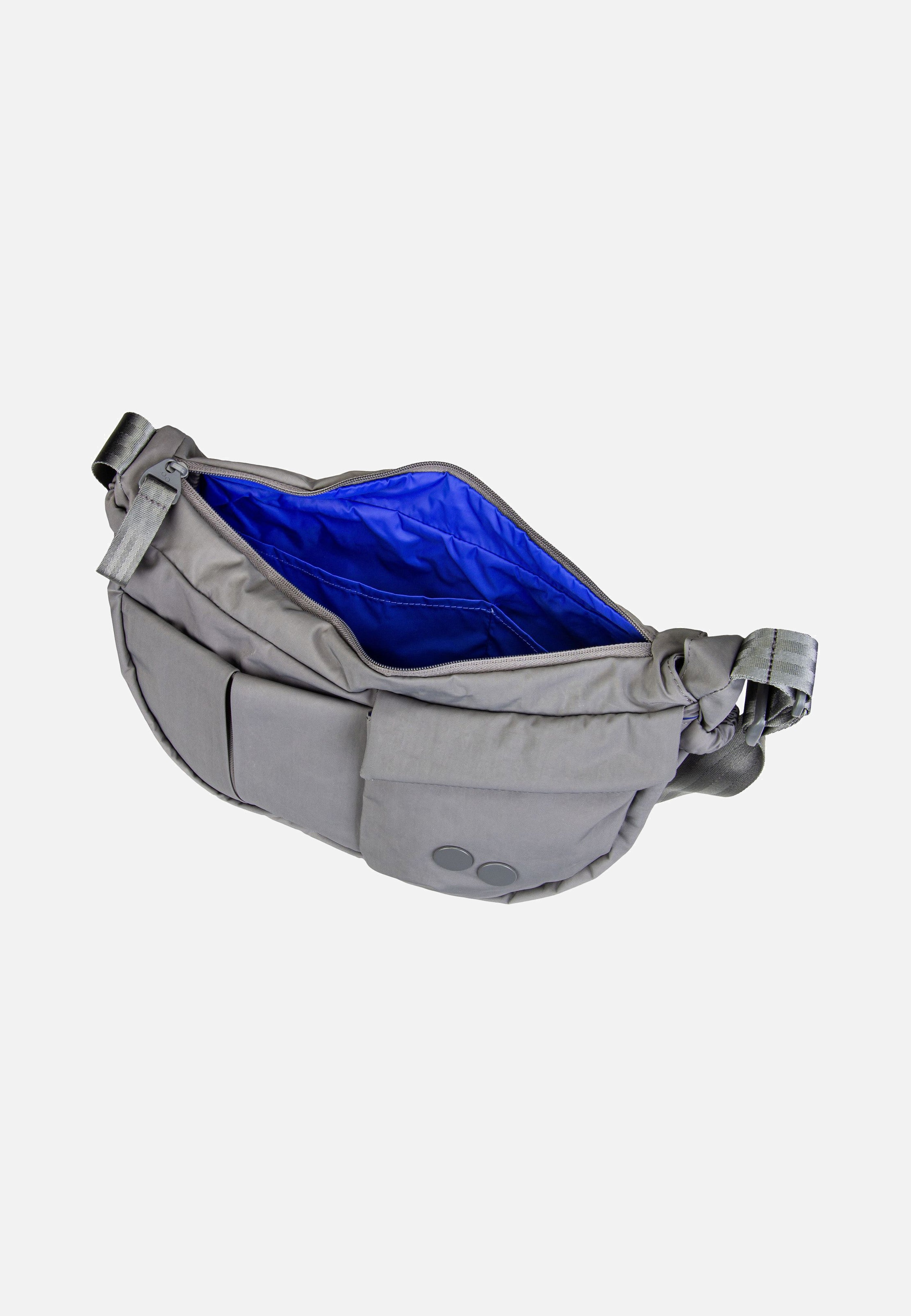 pinqponq Krumm Medium Crinkle Grey Umhängetasche
