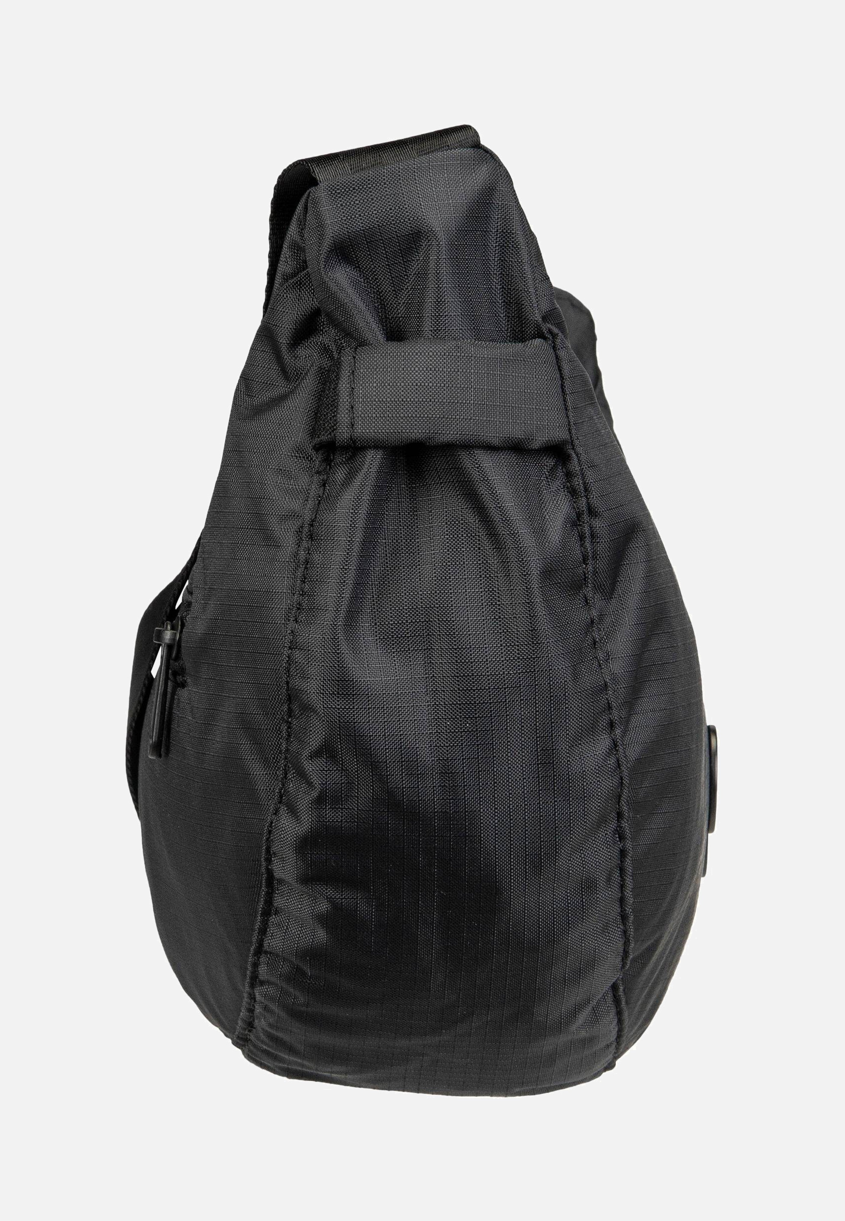 pinqponq Krumm Small Pure Black Umhängetasche