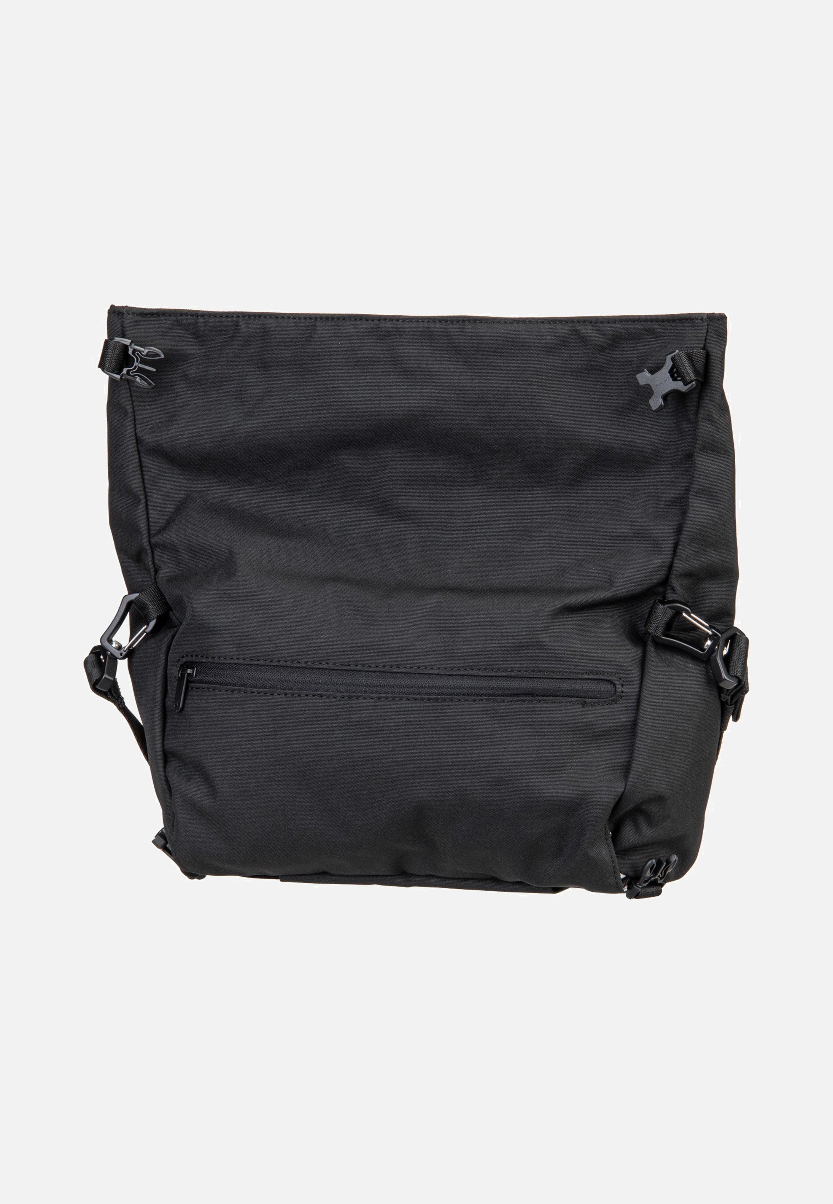 pinqponq Aksel Core Woven Rooted Black Crossbody Bag