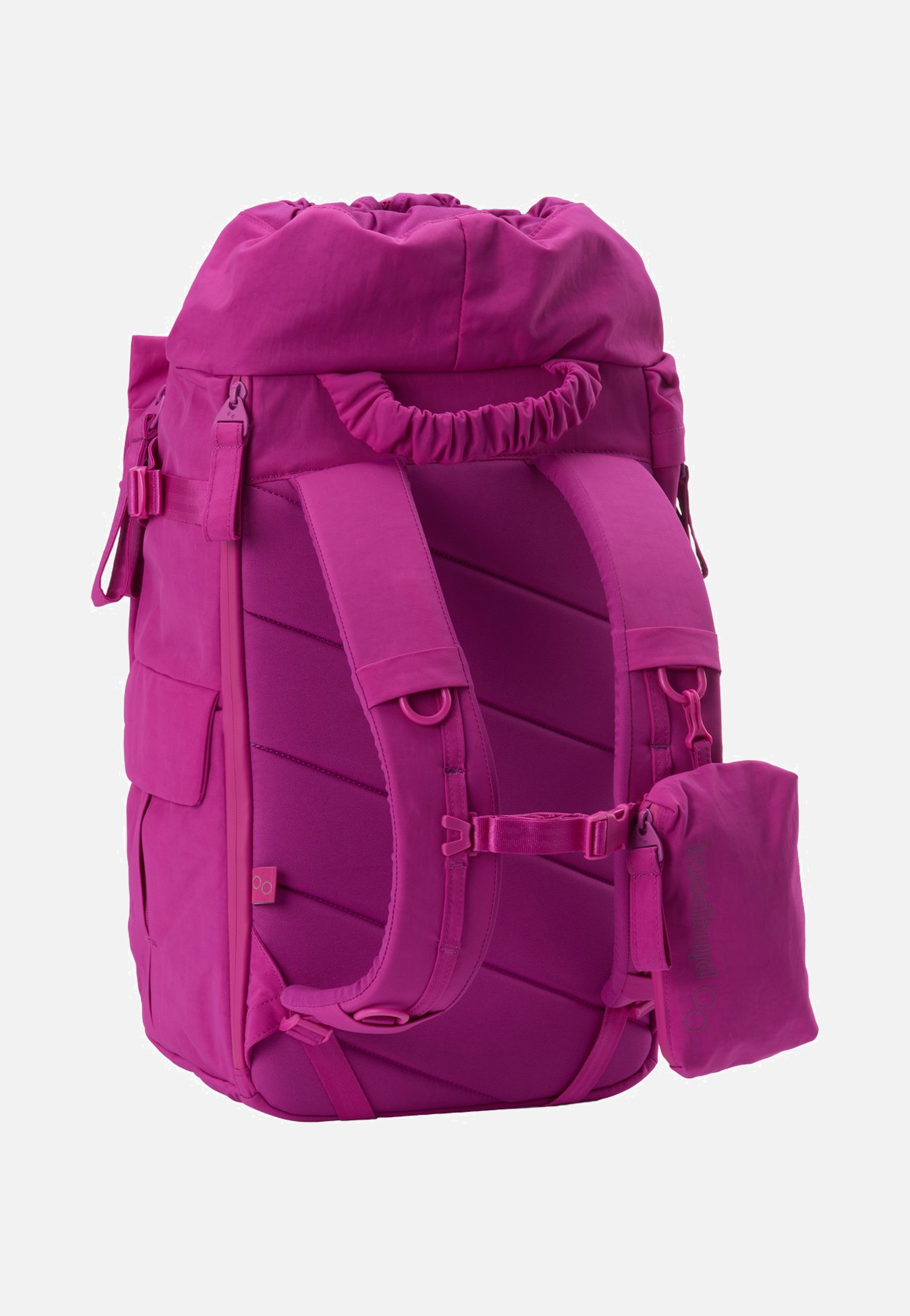 pinqponq Blok Medium Crinkle Fuchsia Backpack