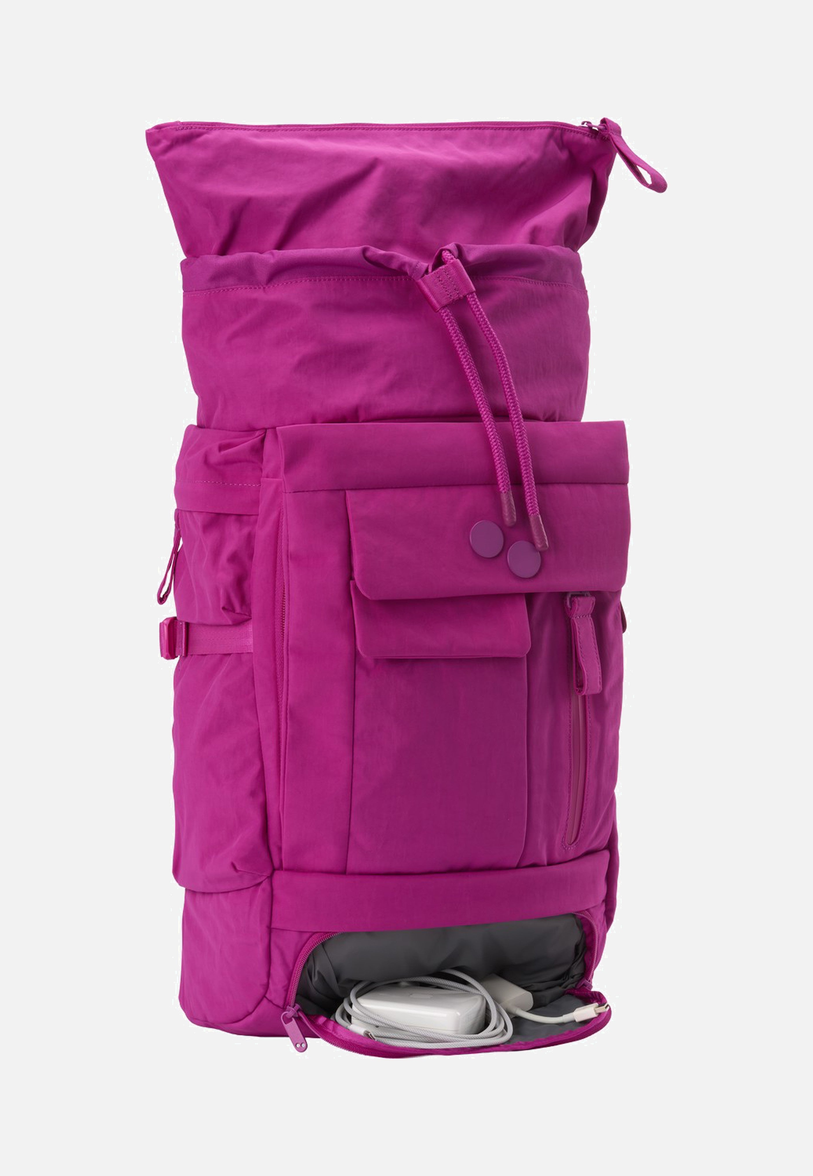 pinqponq Blok Medium Crinkle Fuchsia Backpack