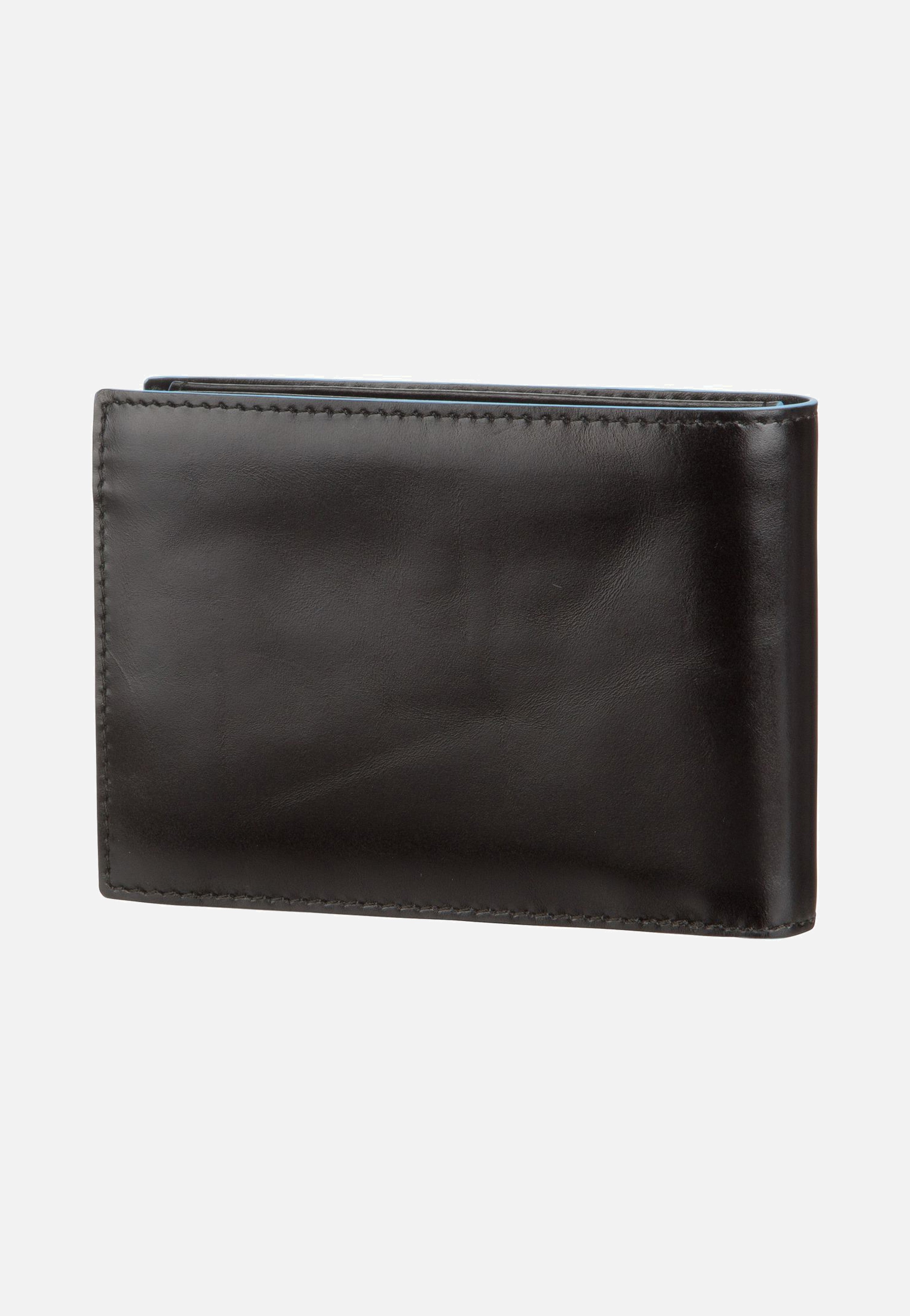 Piquadro Blue Square 1392 RFID Nero Portemonnaie