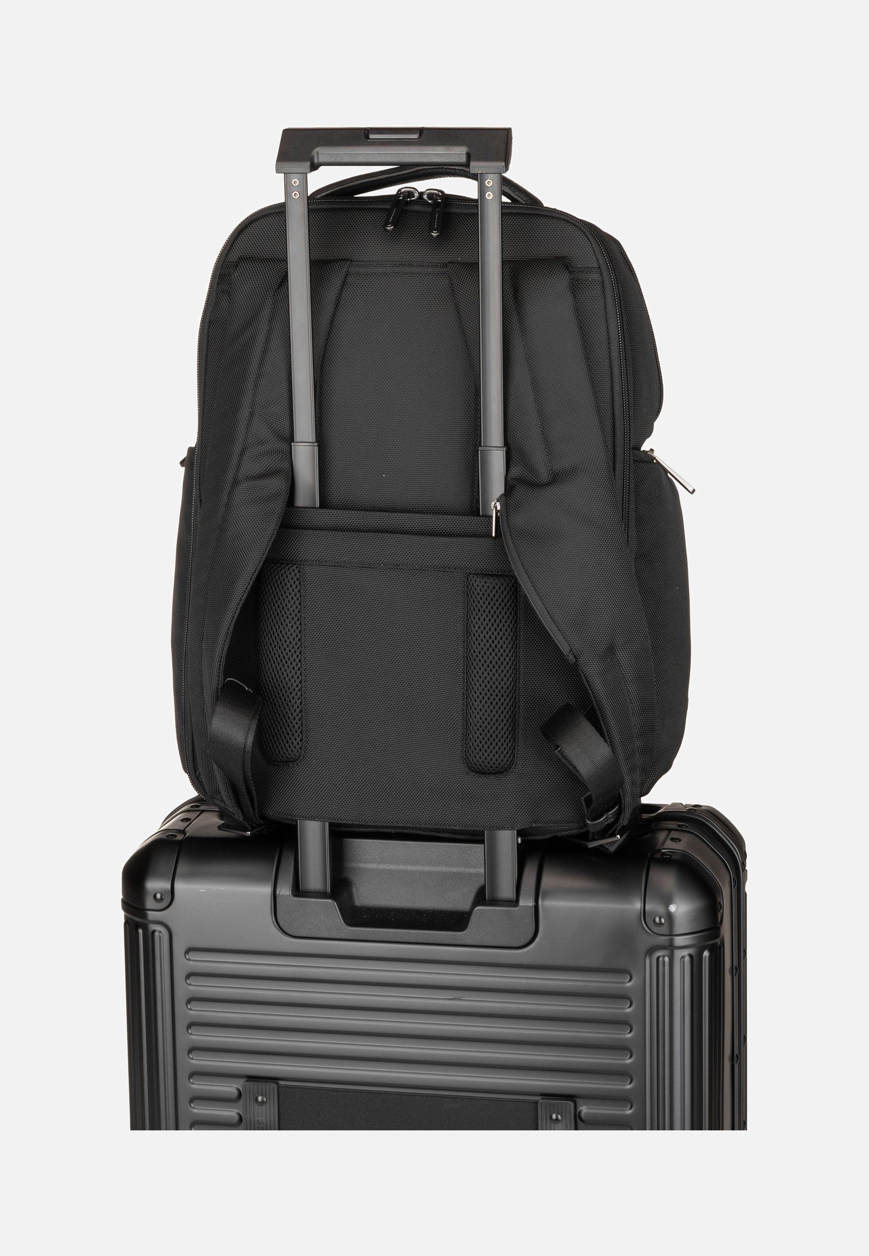 Piquadro Brief Fast-Check 4532 RFID Nero Rucksack