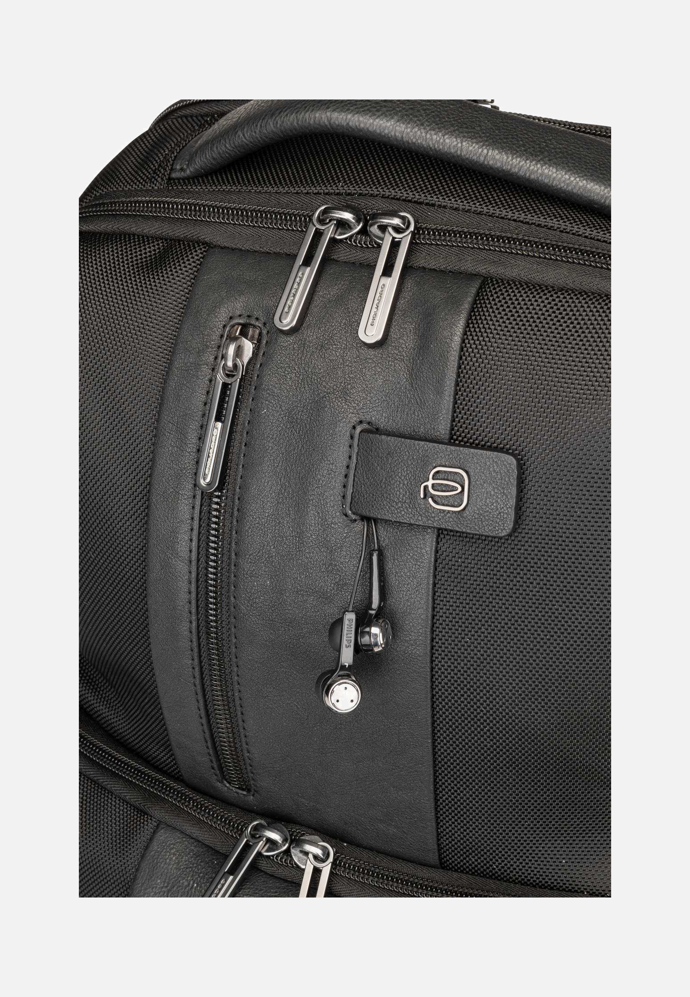 Piquadro Brief Fast-Check 4532 RFID Nero Rucksack