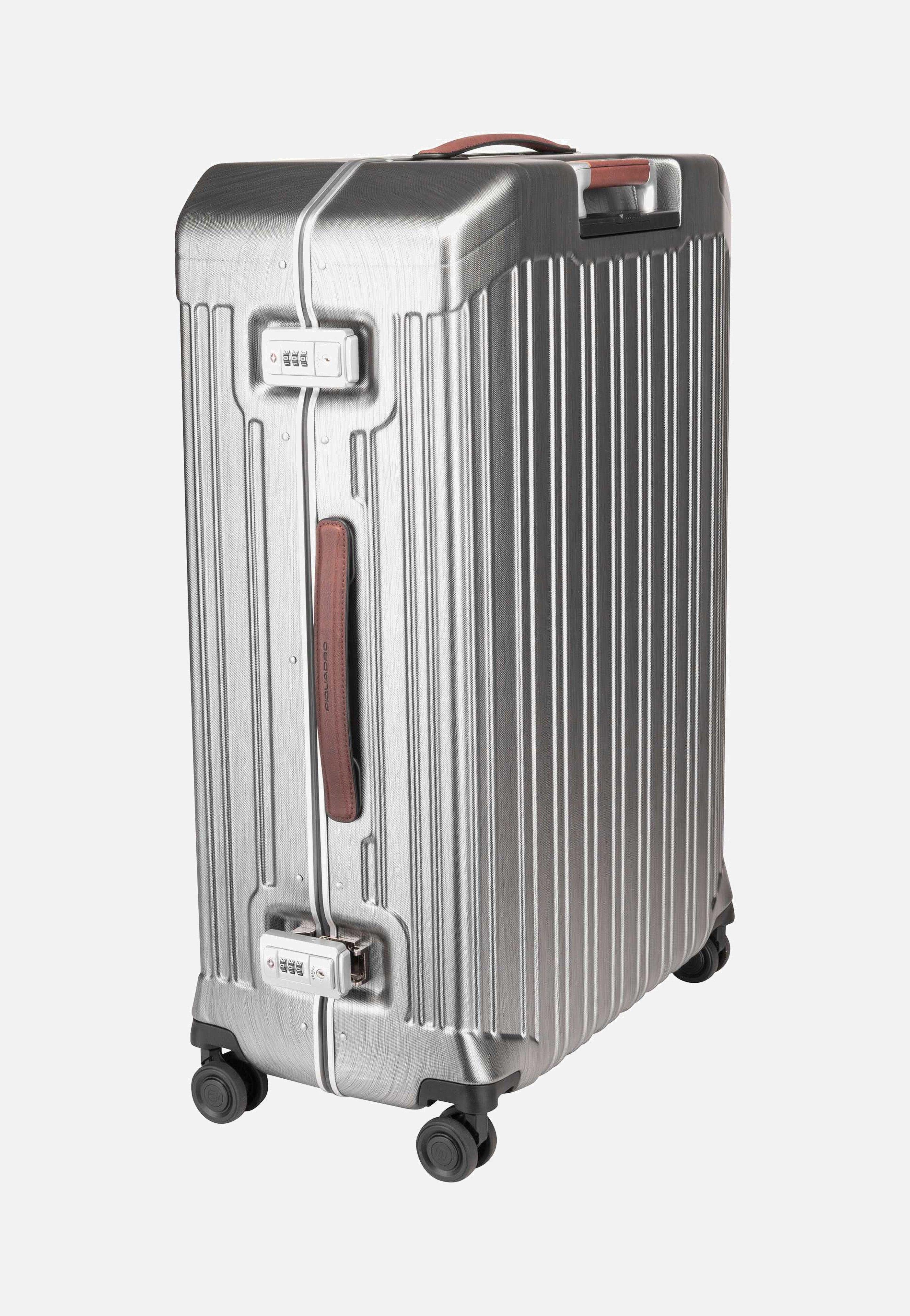 Piquadro PQ-LM Big Spinner 4428 Nero-Cuoio Koffer