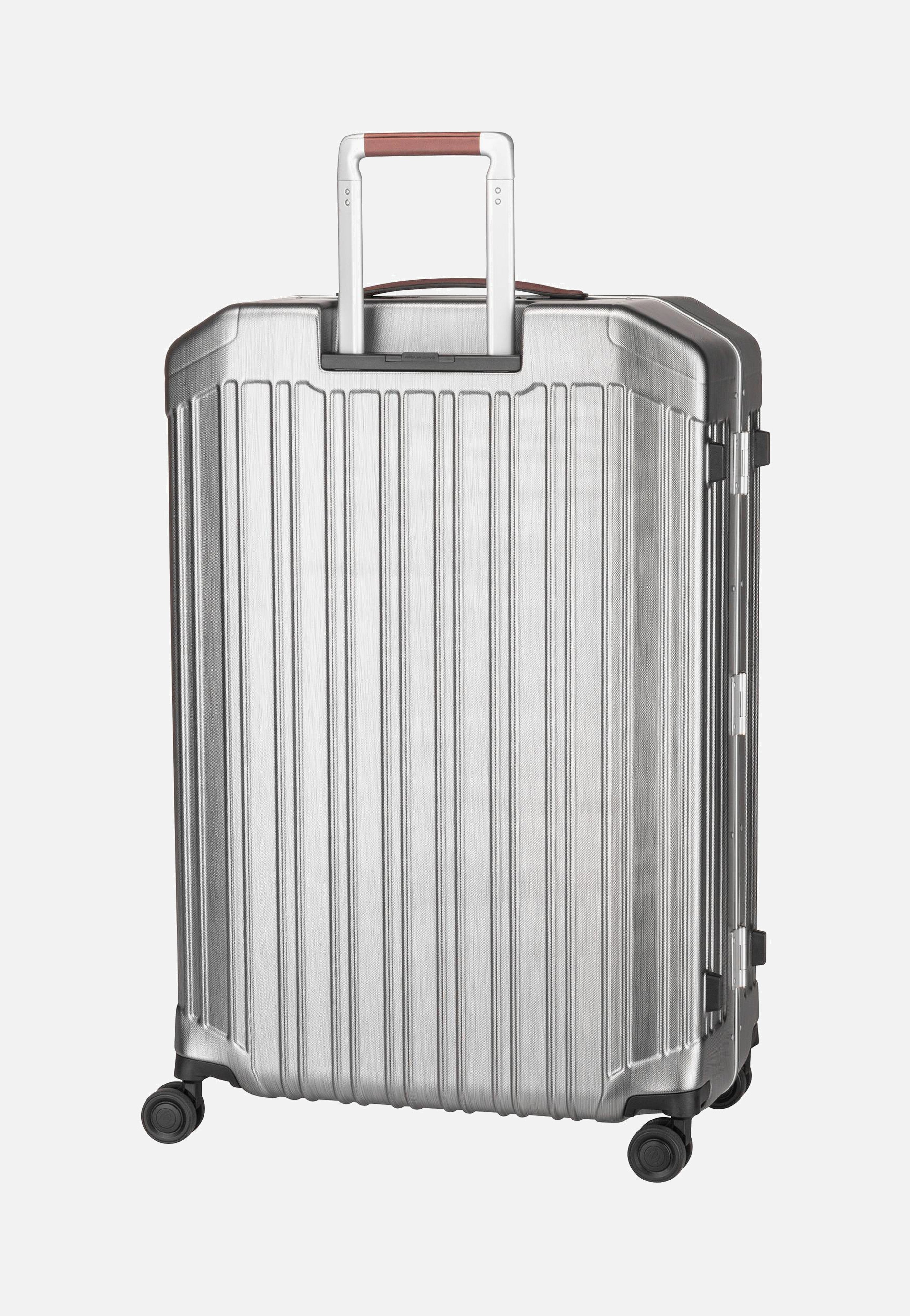 Piquadro PQ-LM Big Spinner 4428 Nero-Cuoio Koffer