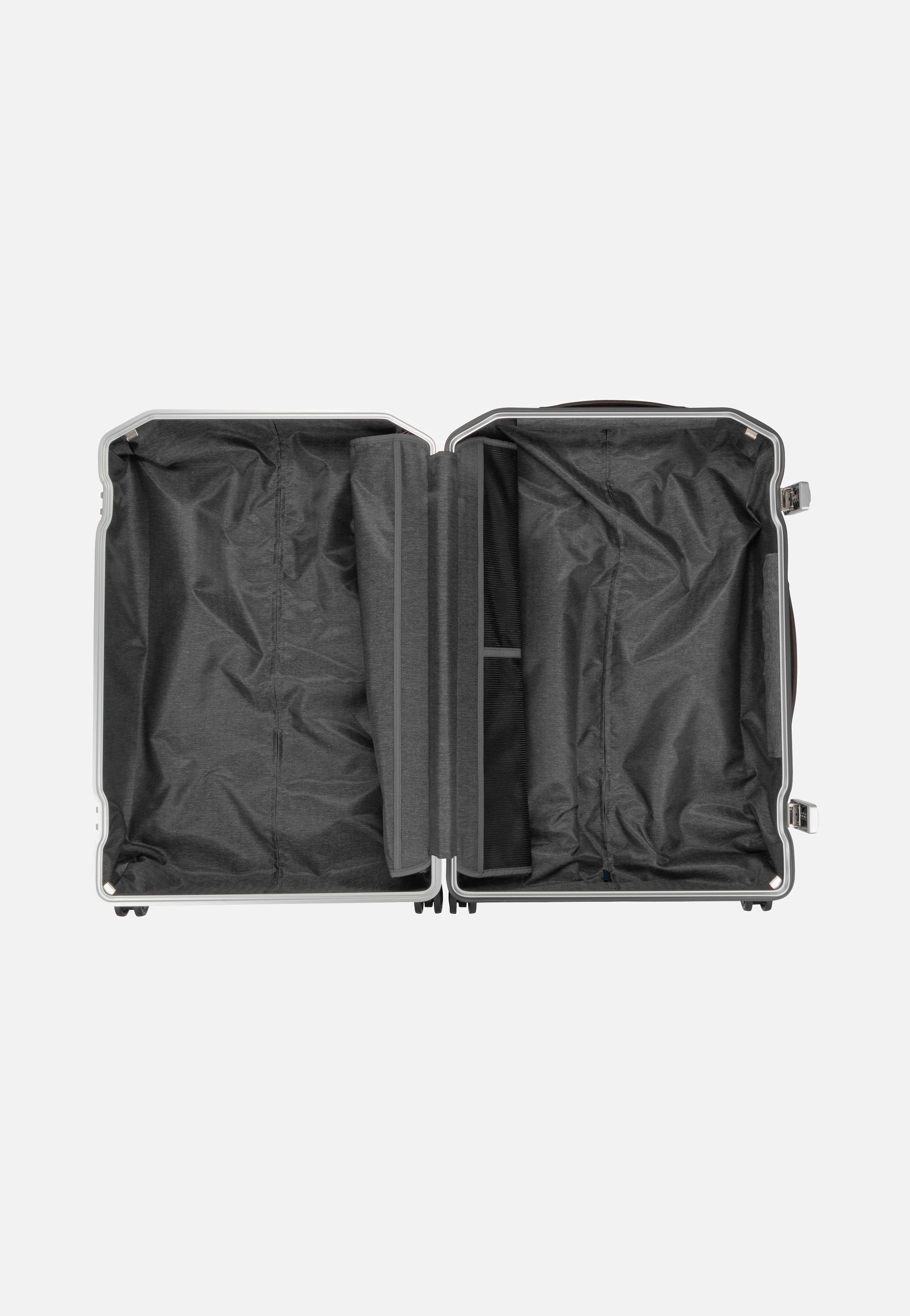 Piquadro PQ-LM Big Spinner 4428 Nero-Cuoio Koffer