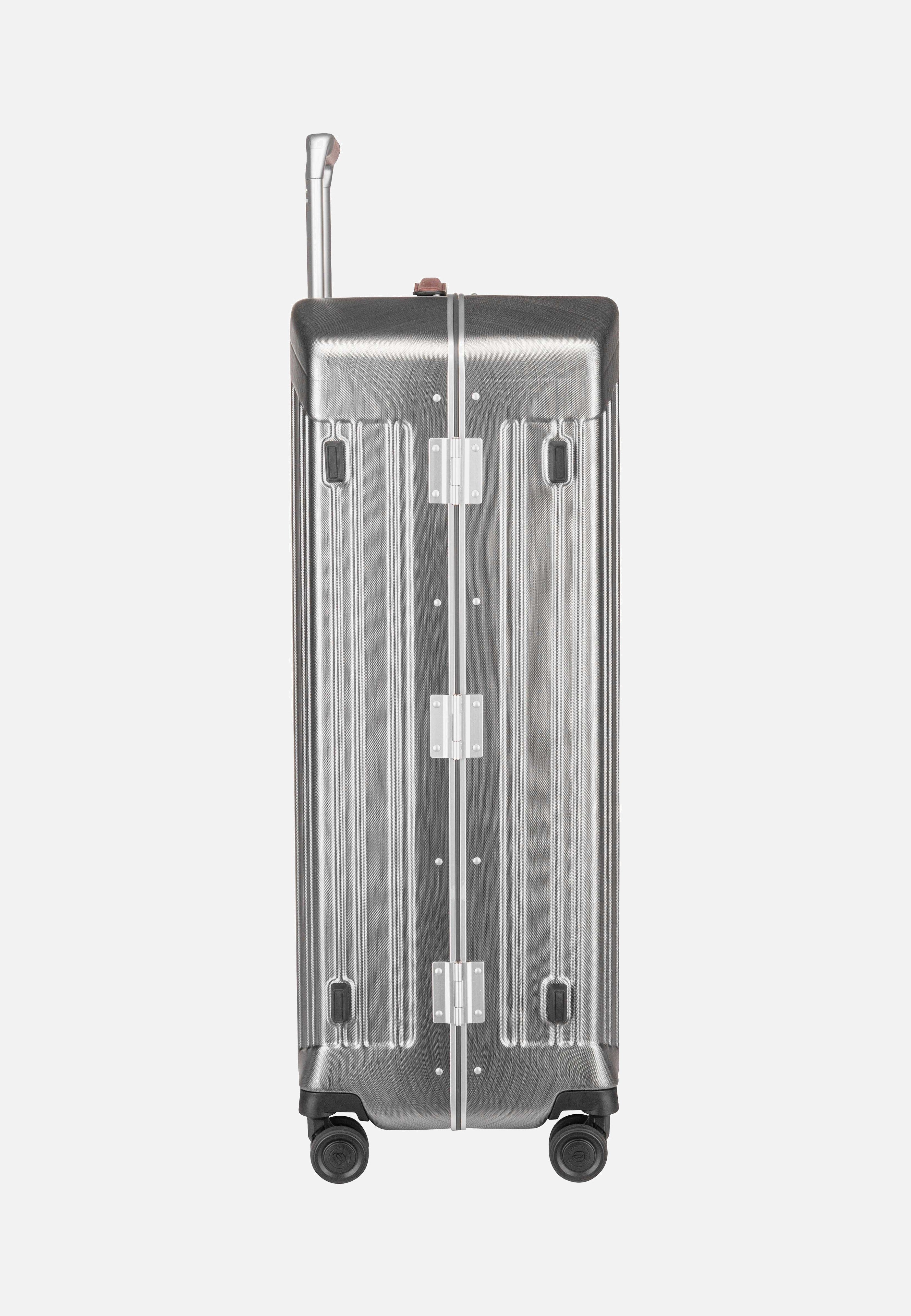 Piquadro PQ-LM Big Spinner 4428 Nero-Cuoio Koffer