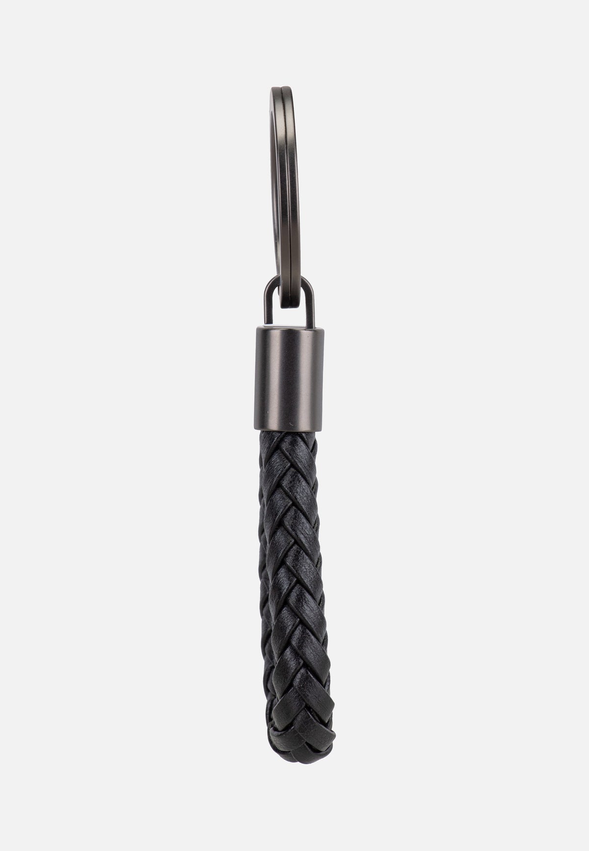 Porsche Design Keyring Leather Cord 28807 Black Keychain