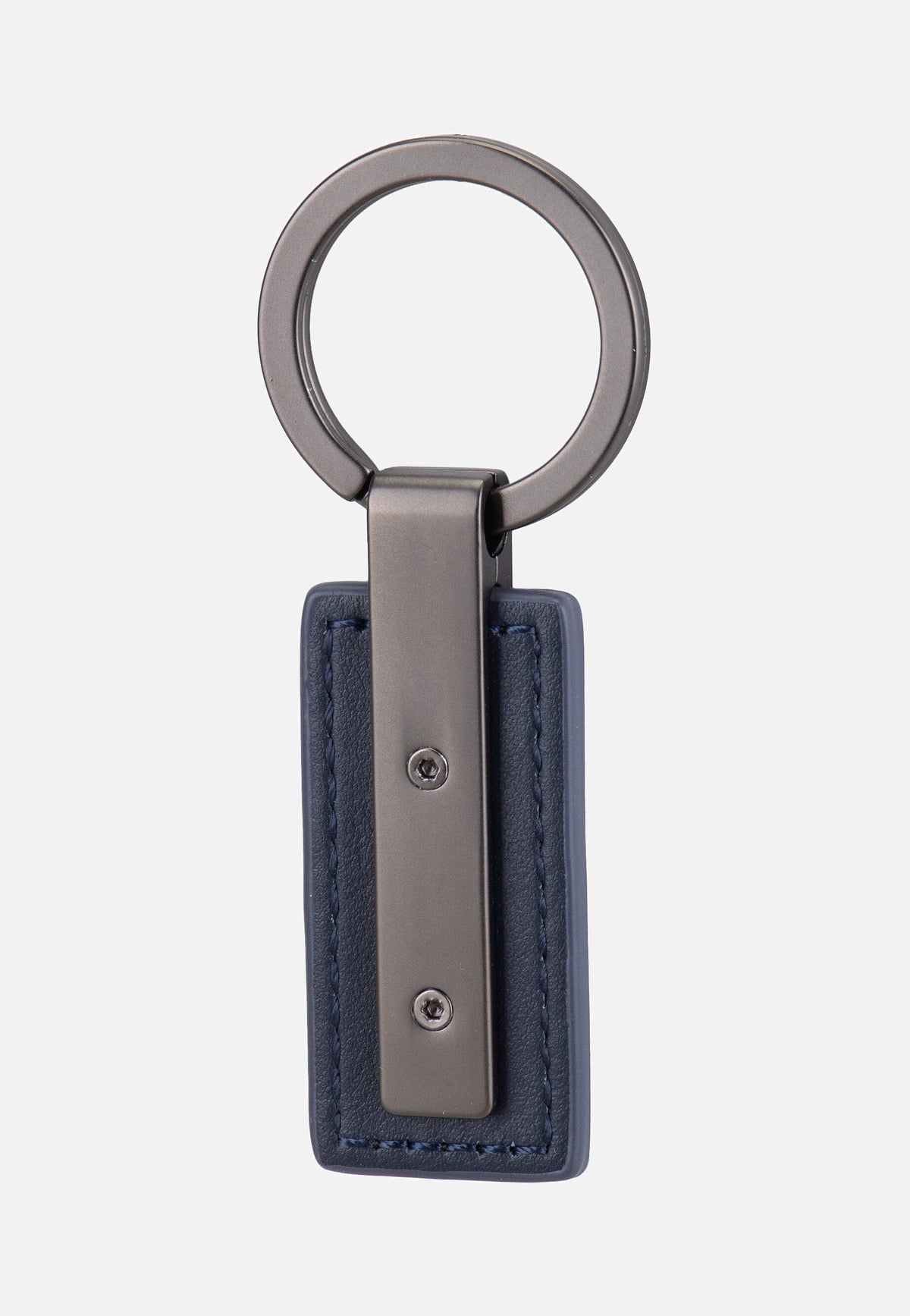 Porsche Design Keyring Metal Bar 28801 Dark Blue Keychain
