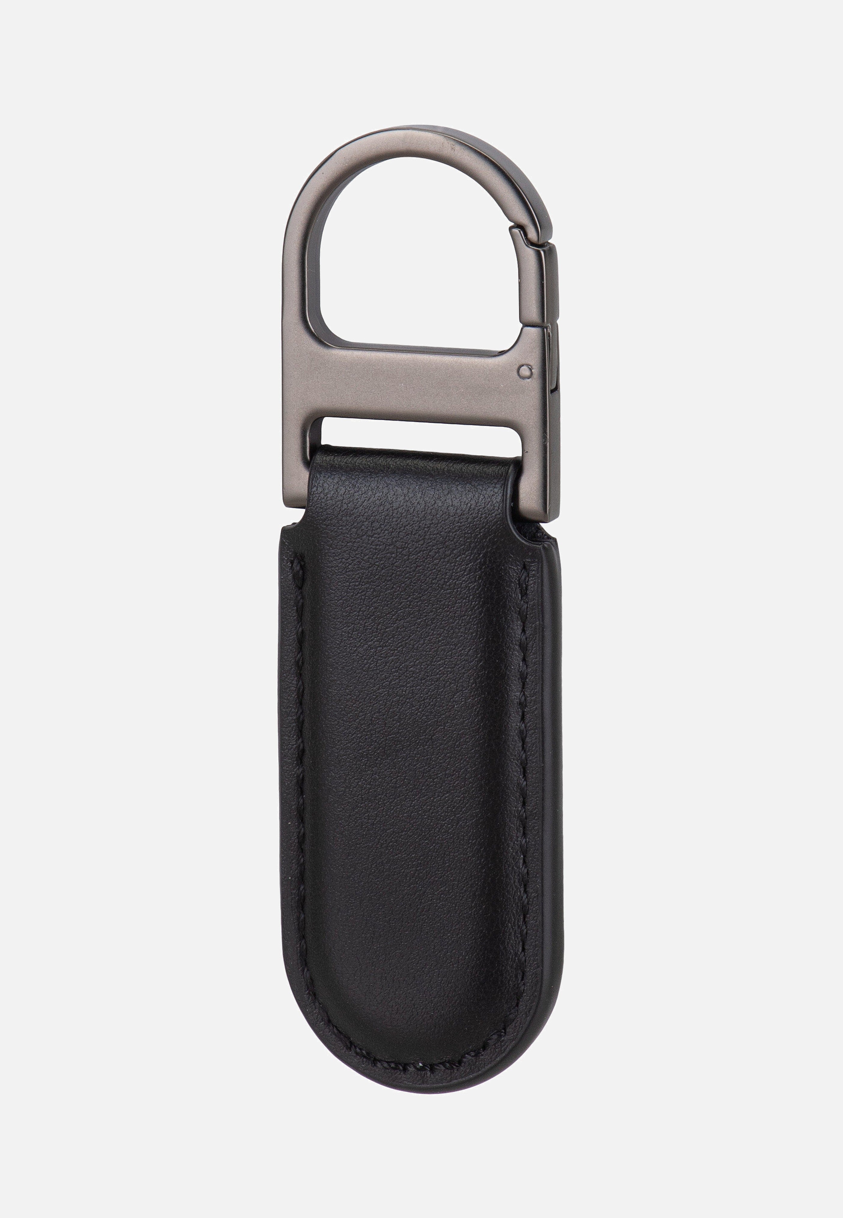 Porsche Design Keyring Oval 28809 Black Keychain