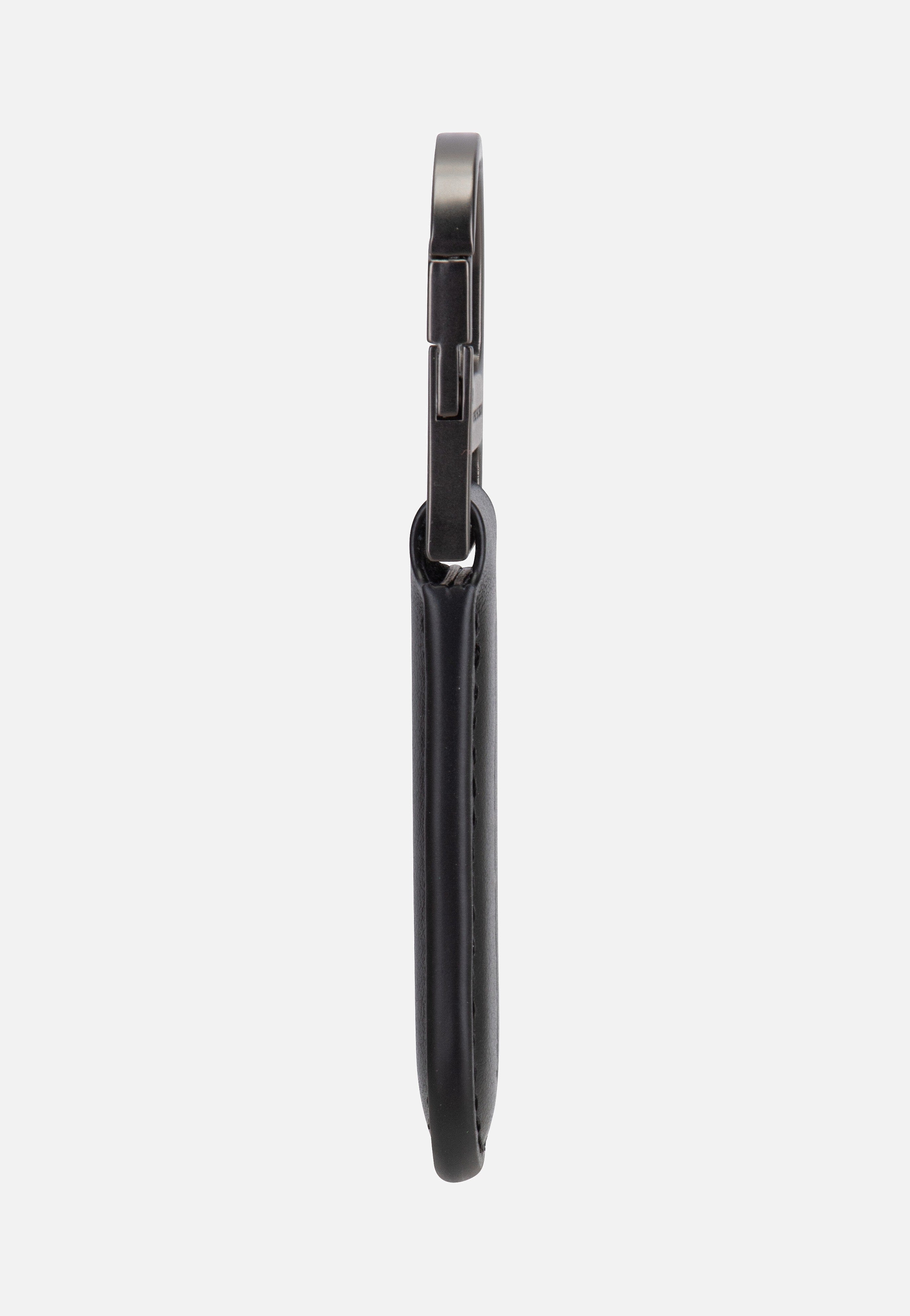 Porsche Design Keyring Oval 28809 Black Keychain