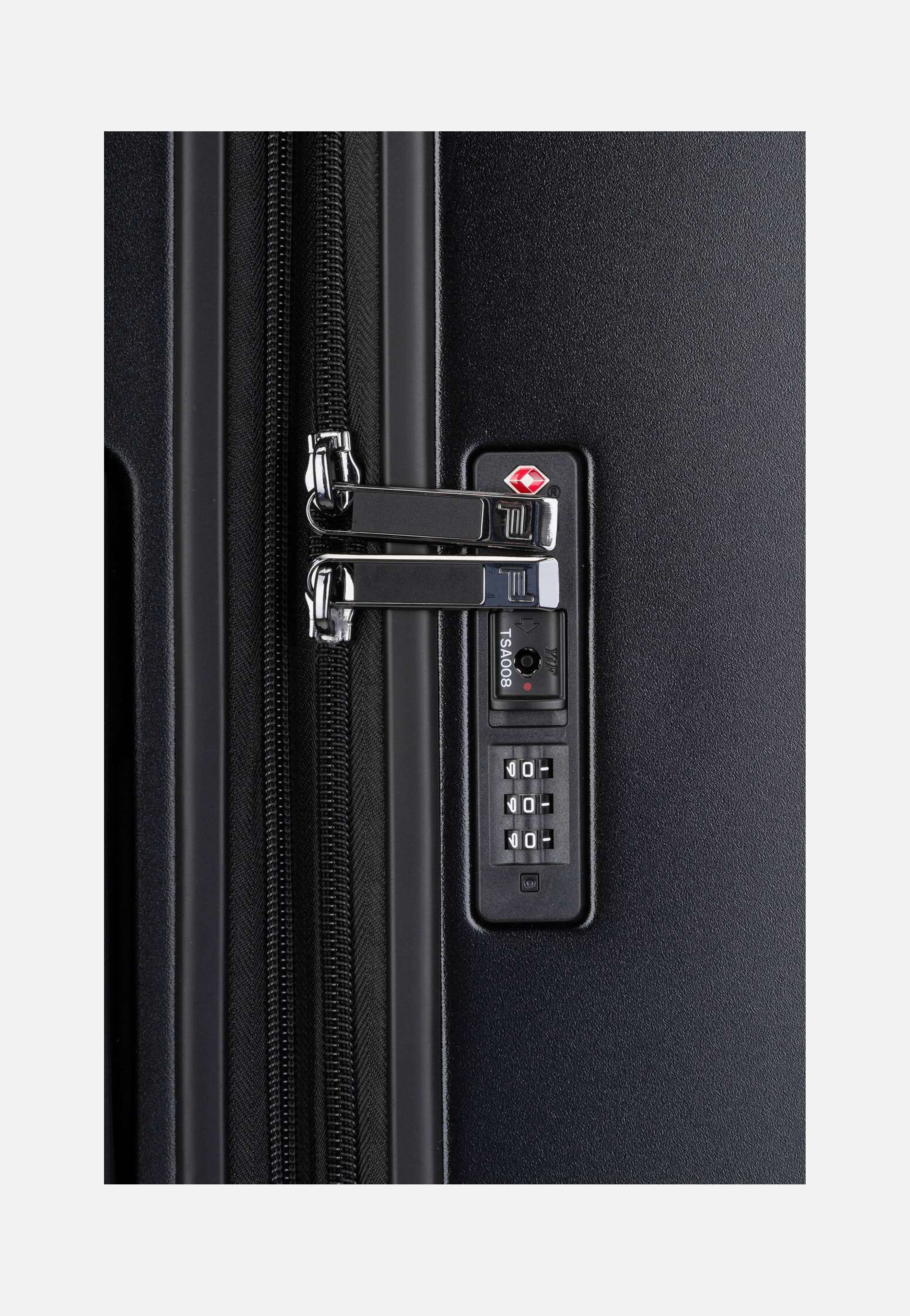 Porsche Design Roadster 4W Trolley L Black Matt Koffer