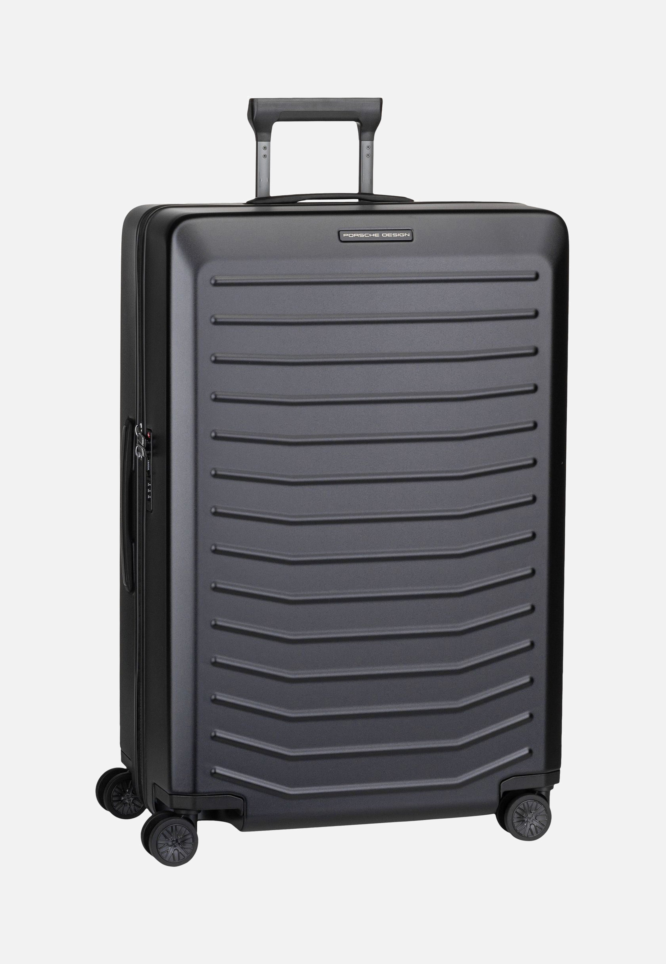Porsche Design Roadster 4W Trolley L Black Matt Koffer