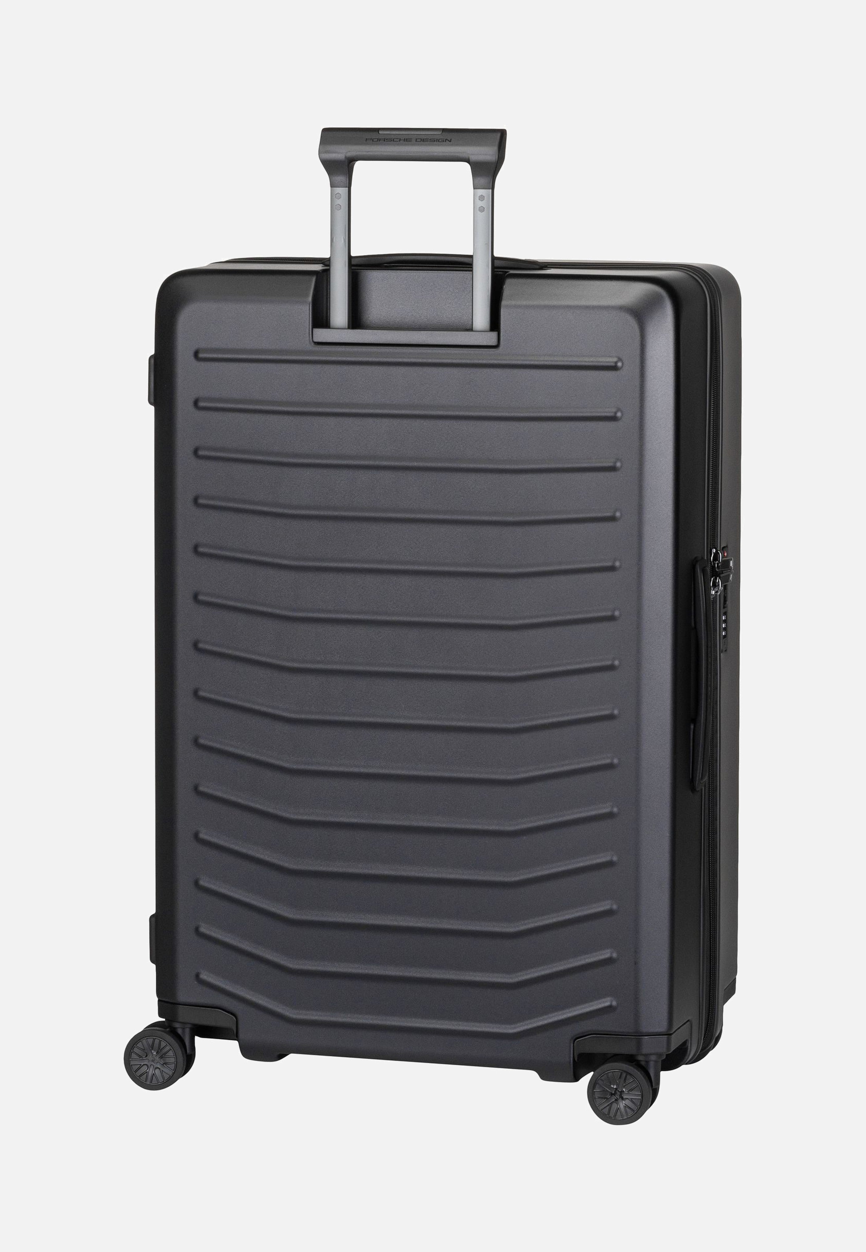 Porsche Design Roadster 4W Trolley L Black Matt Koffer