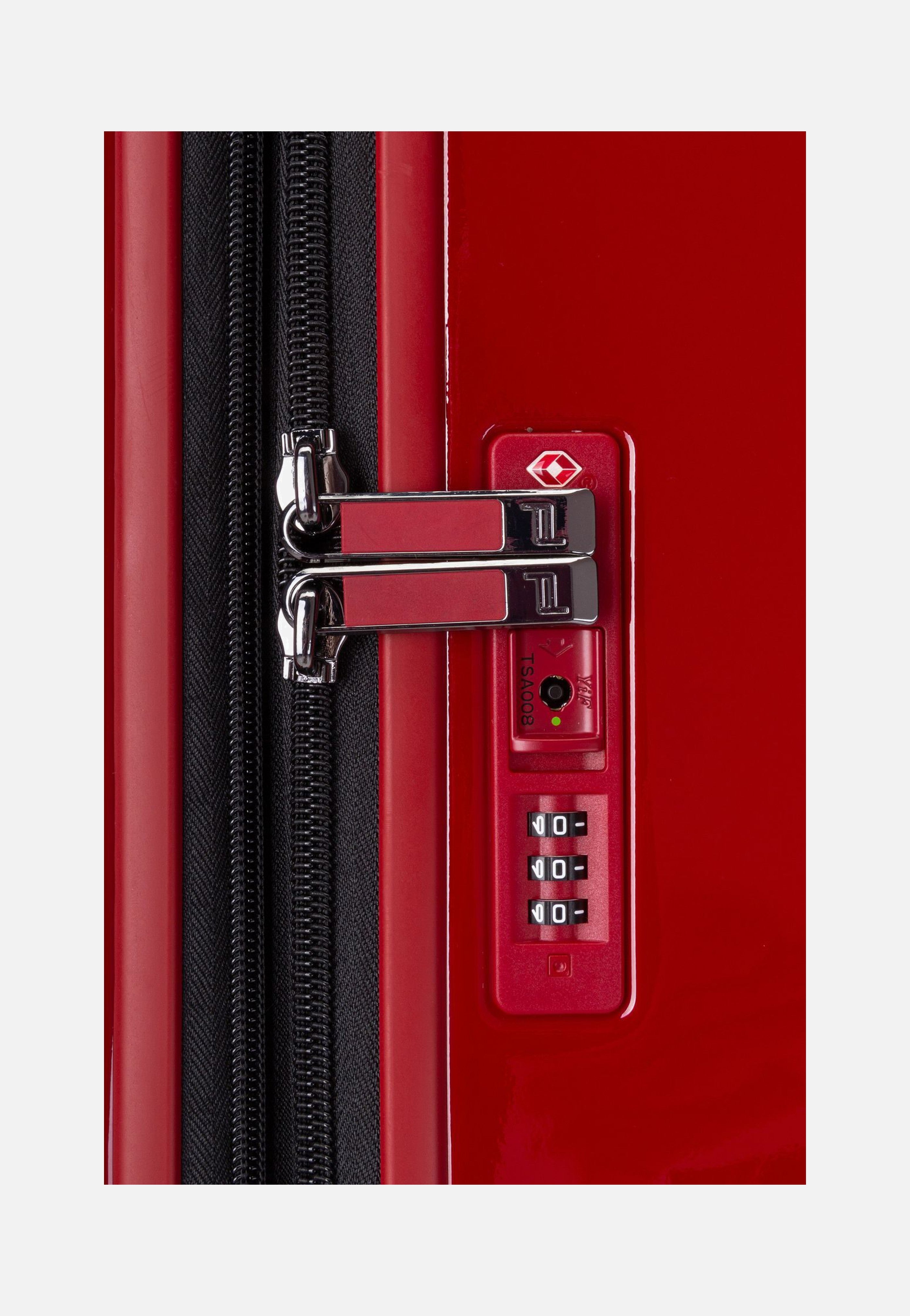 Porsche Design Roadster 4W Trolley L Carmine Red Koffer