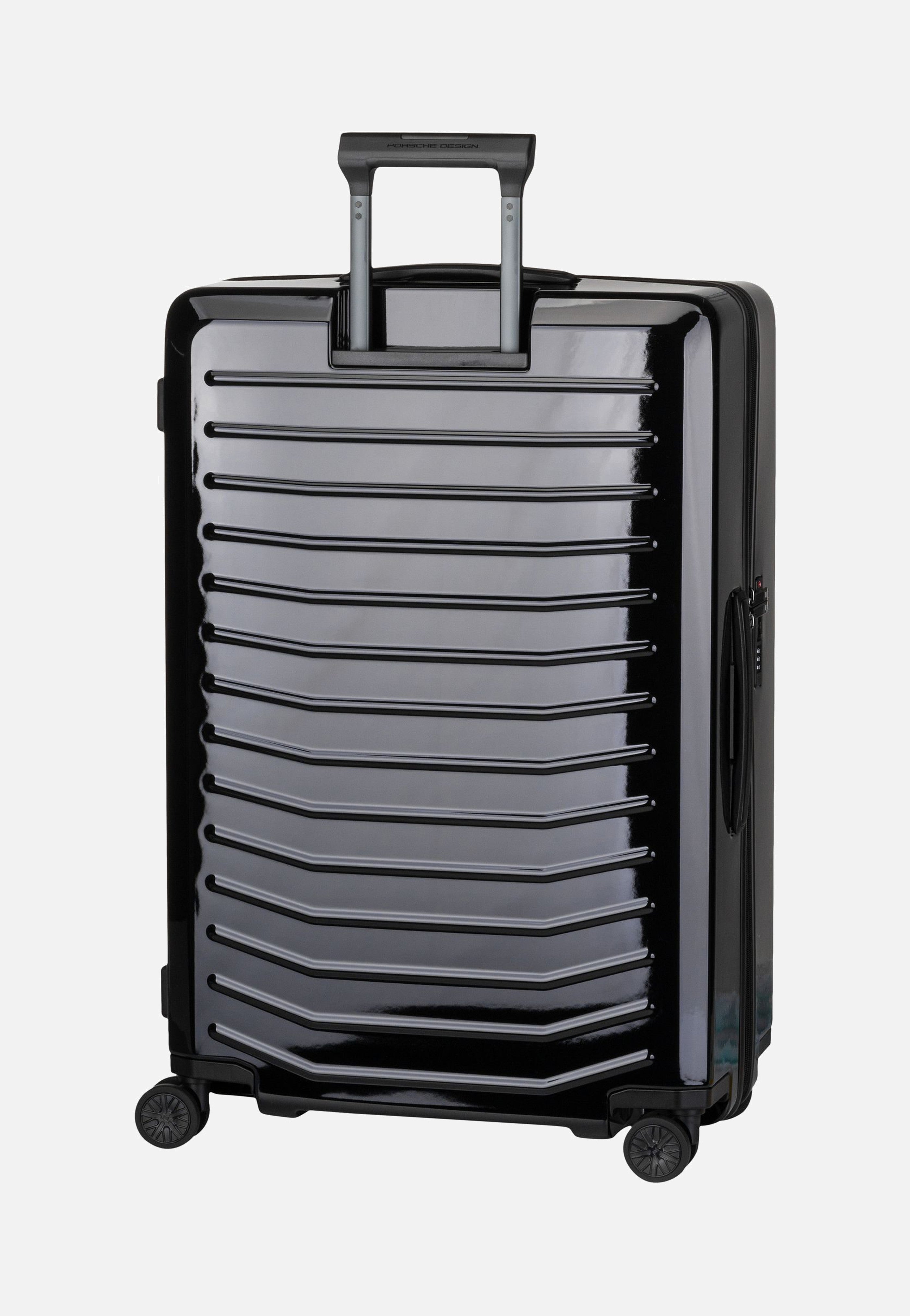 Porsche Design Roadster 4W Trolley L Shiny Black Koffer