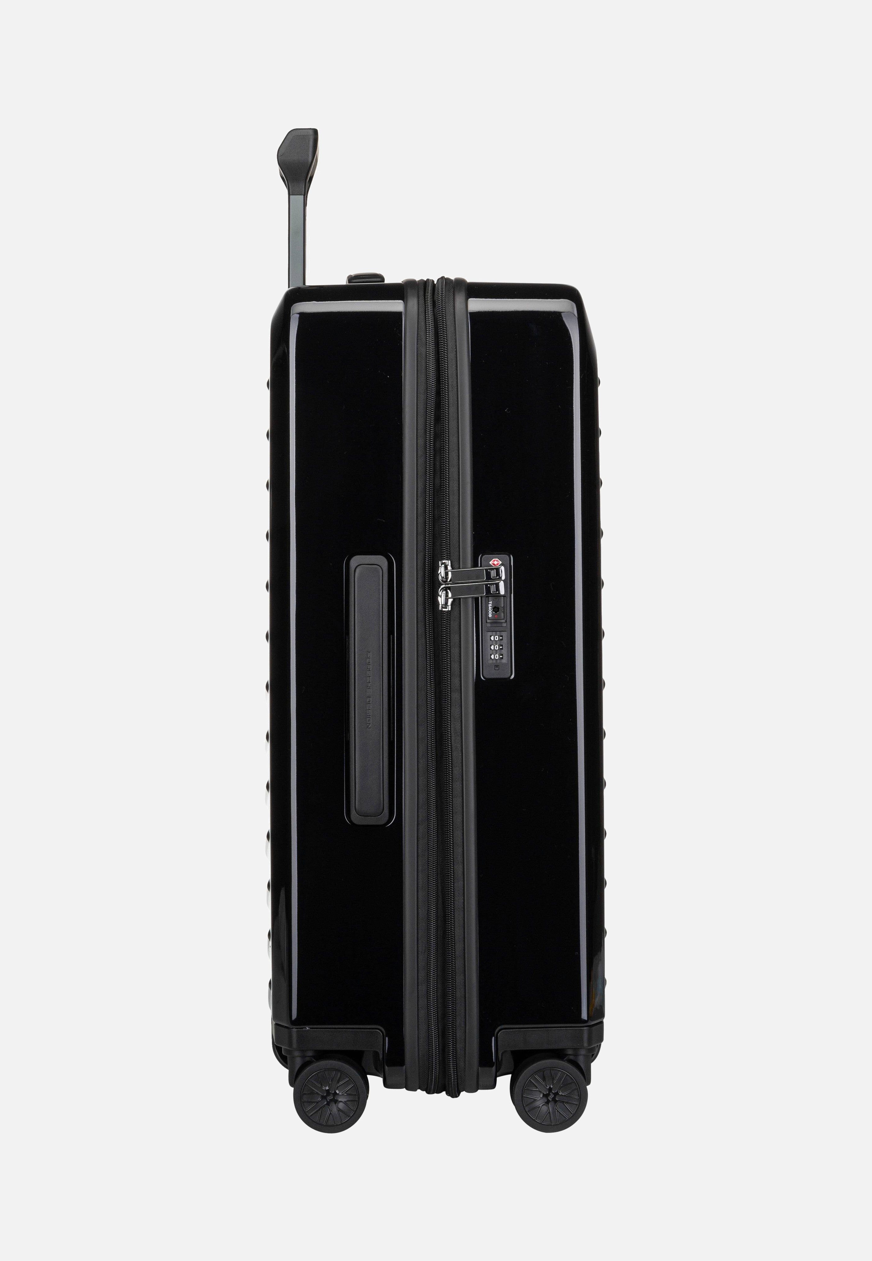 Porsche Design Roadster 4W Trolley M Shiny Black Koffer