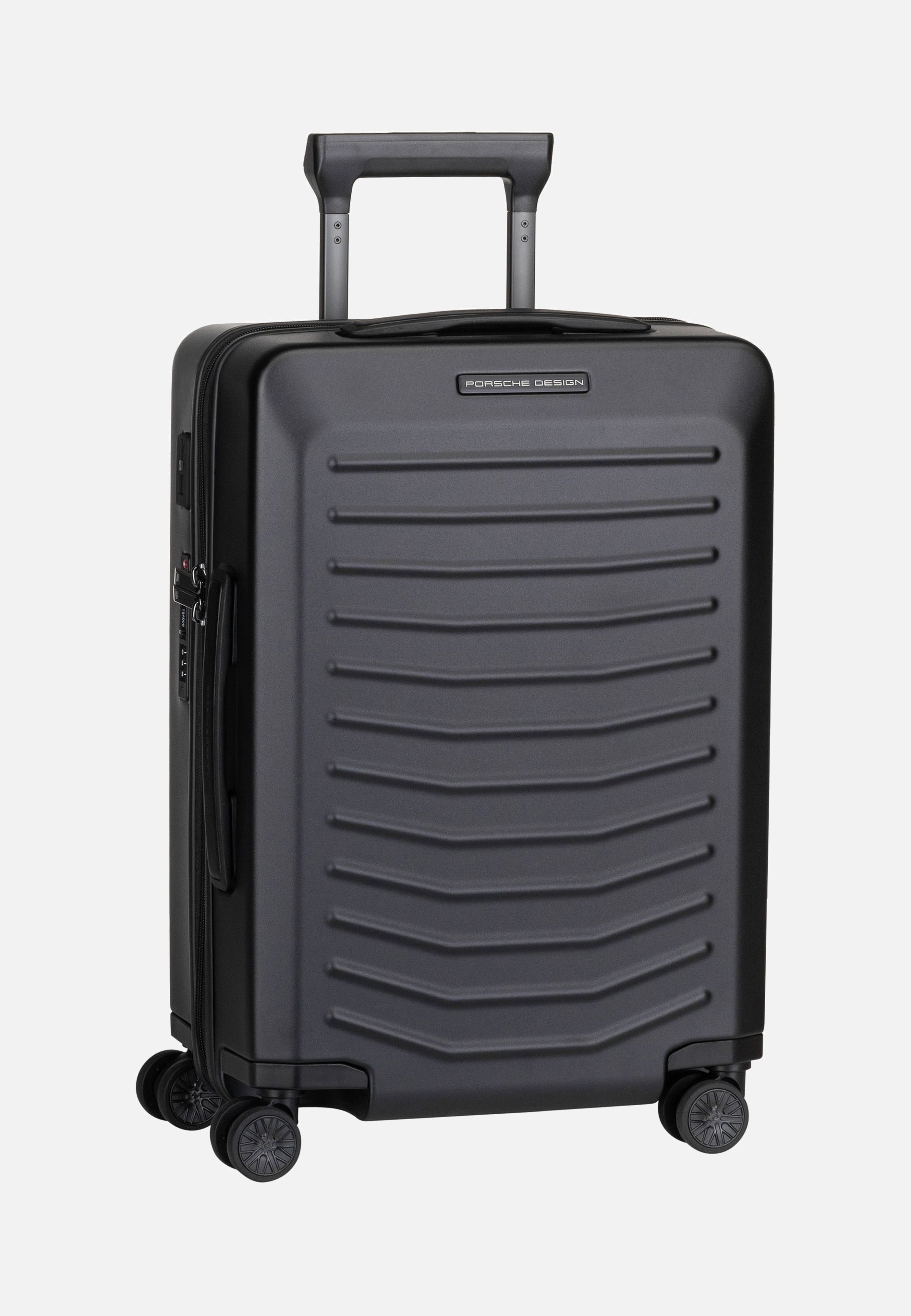 Porsche Design Roadster 4W Trolley S Black Matt Koffer