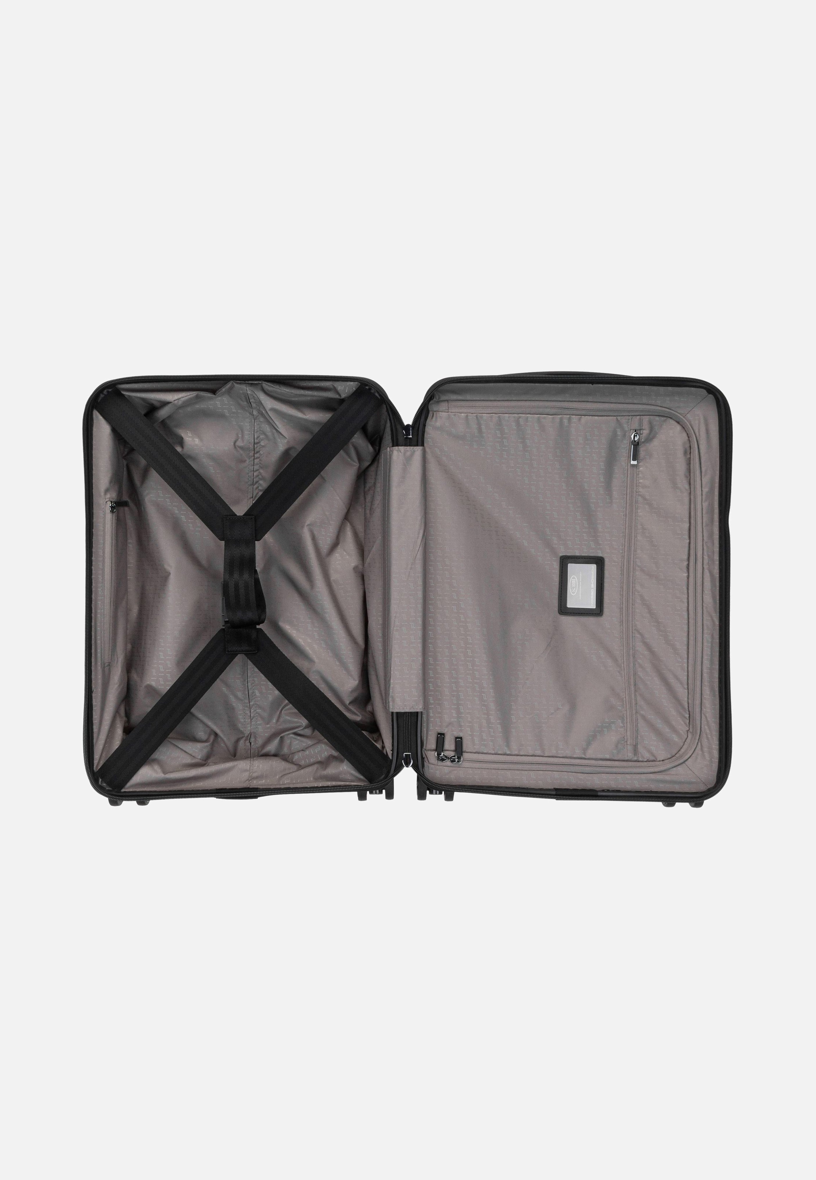 Porsche Design Roadster 4W Trolley S Black Matt Koffer