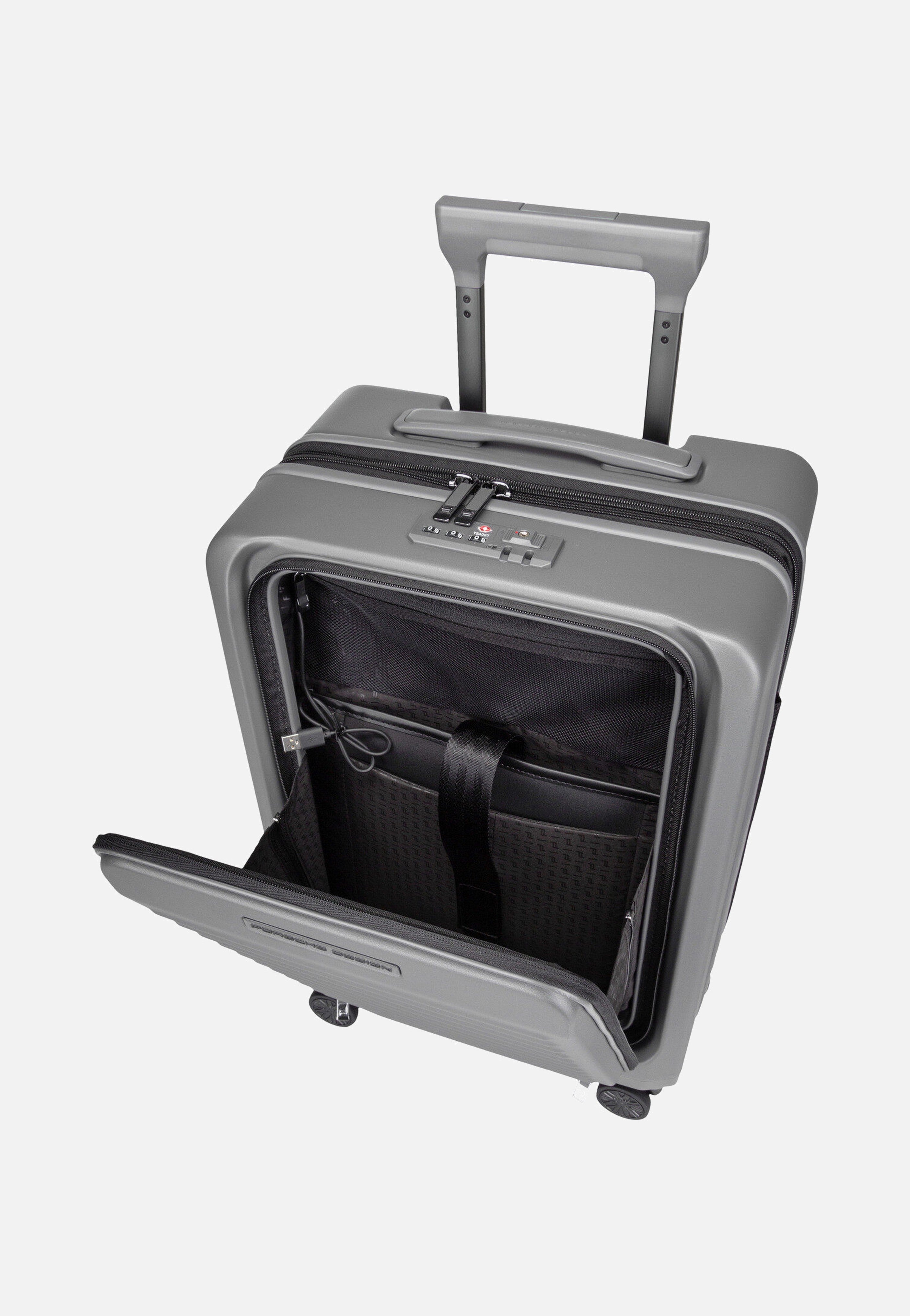 Porsche Design Roadster 4W Trolley S Business Anthracite Matt Koffer