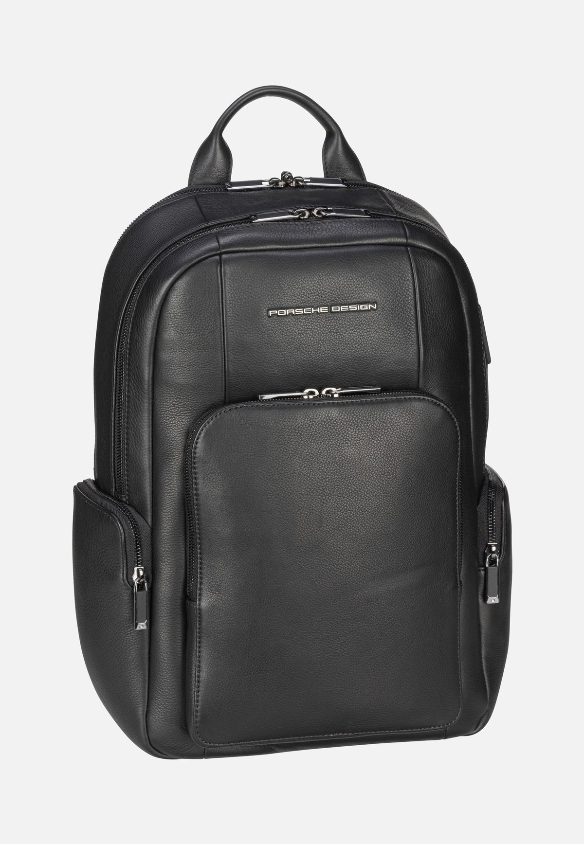 Porsche Design Roadster Leather M1 Black Rucksack